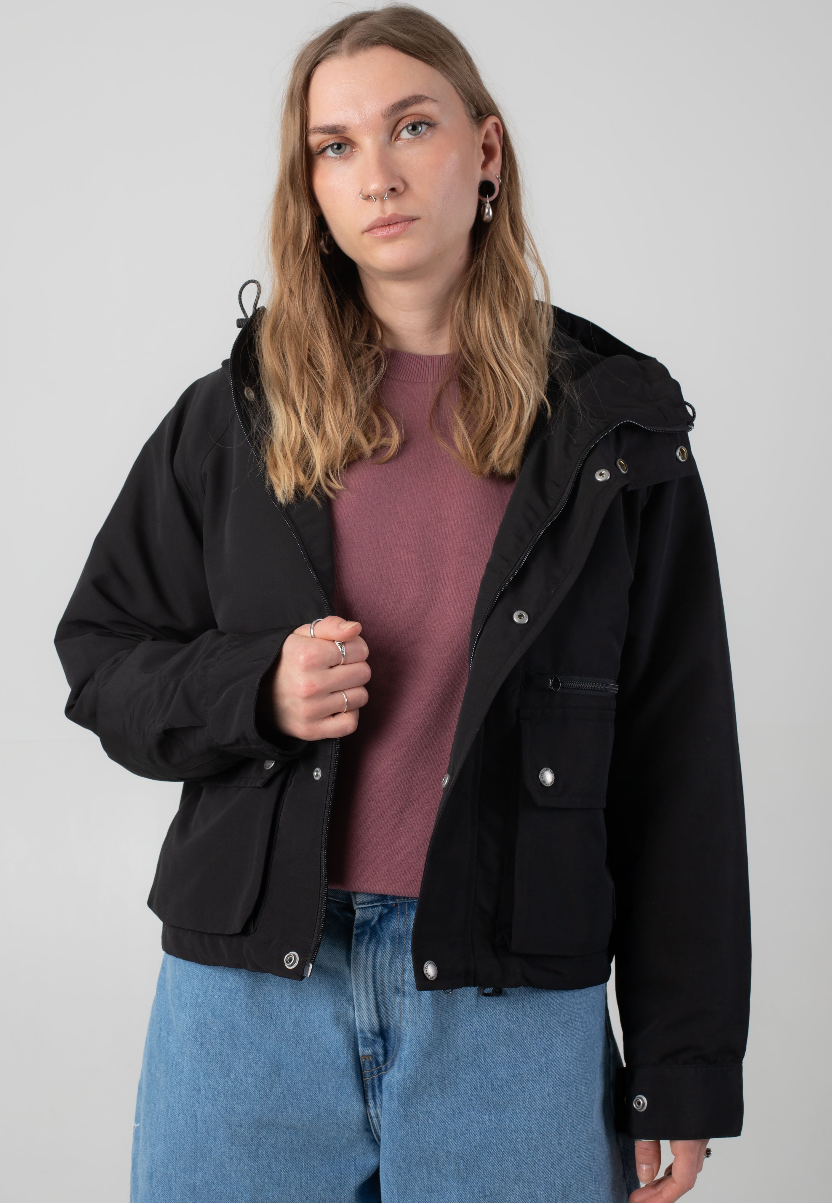 Carhartt WIP - W' Irwin Black - Jacket | Women-Image