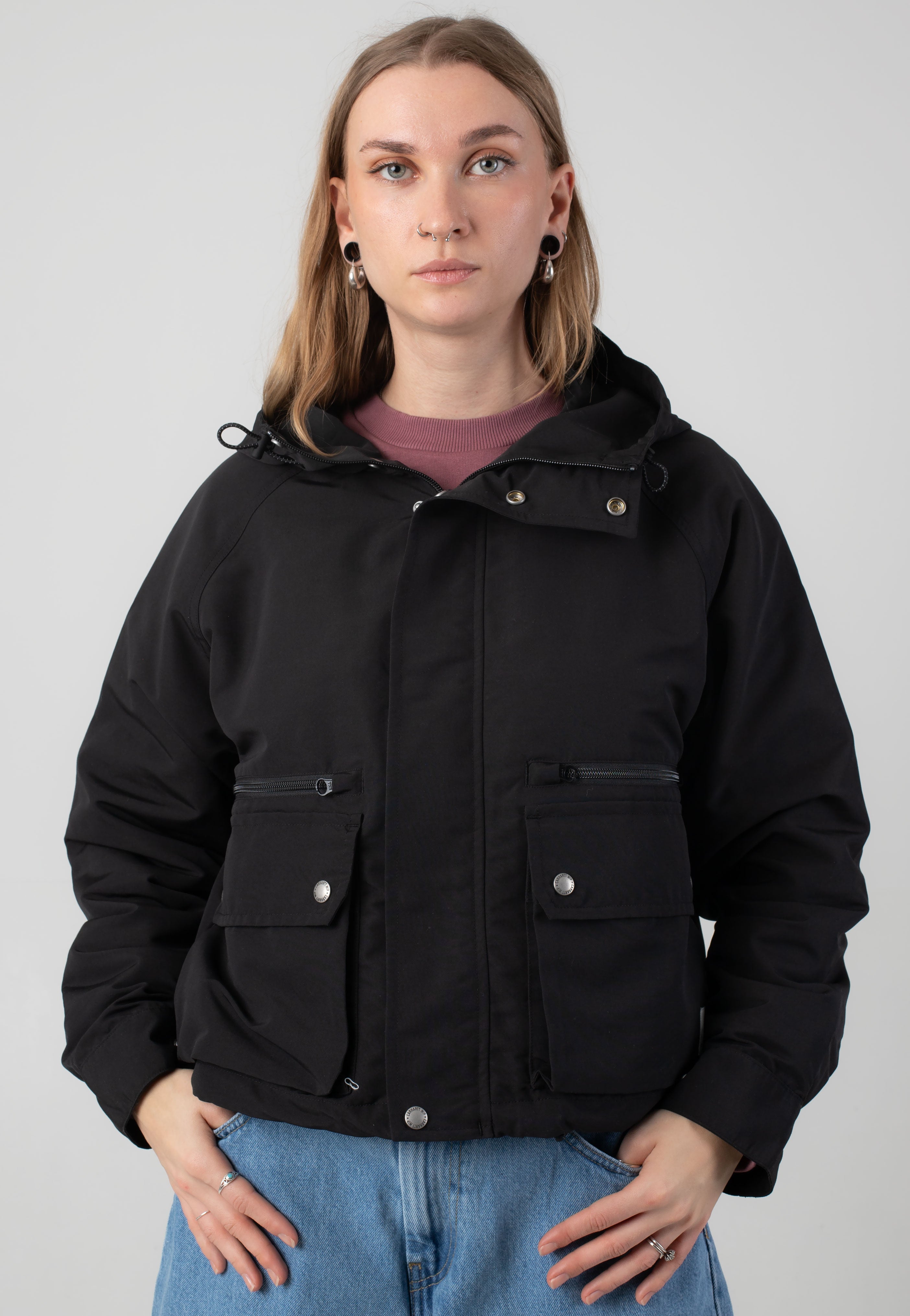 Carhartt WIP - W' Irwin Black - Jacket | Women-Image