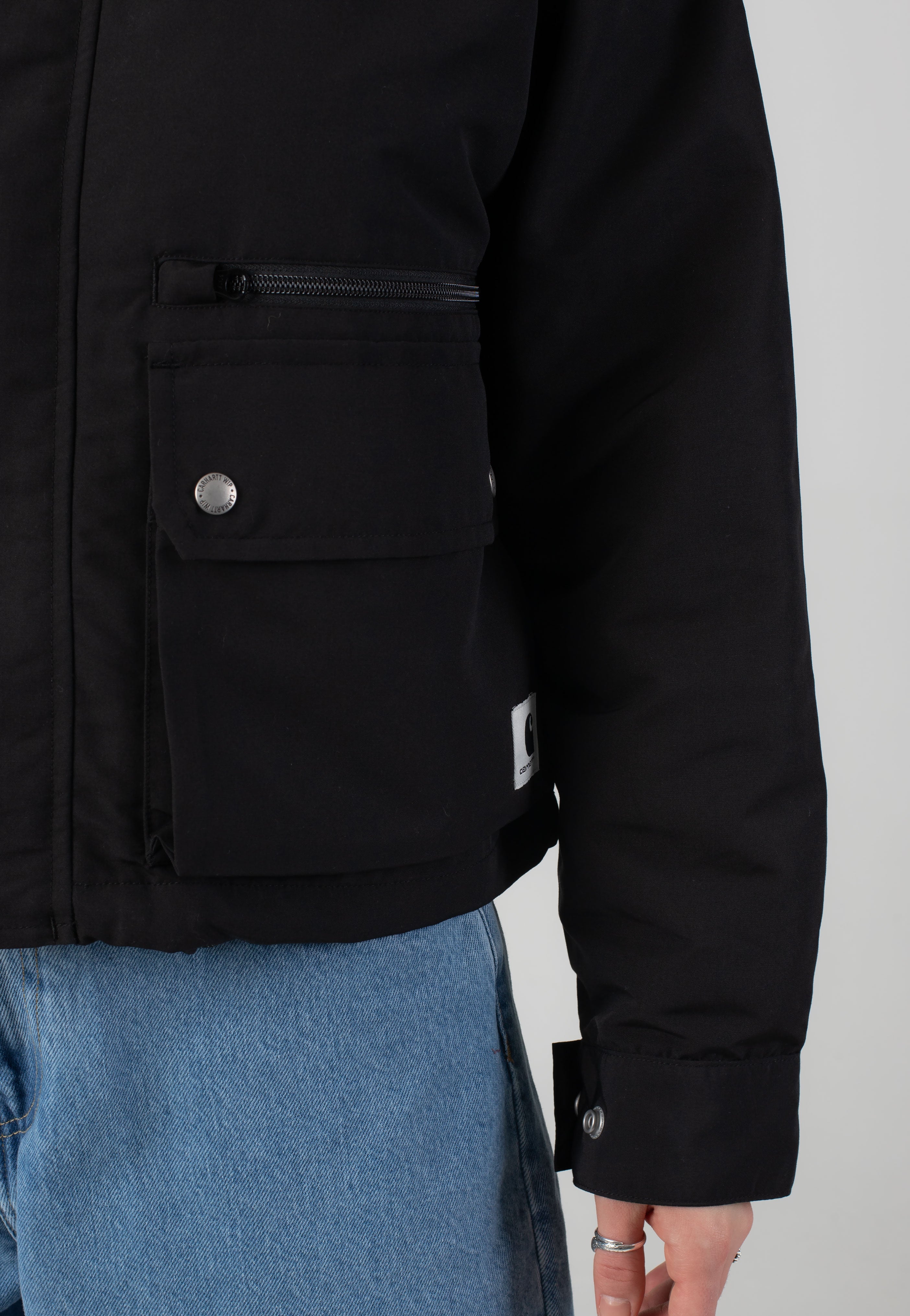 Carhartt WIP - W' Irwin Black - Jacket | Women-Image