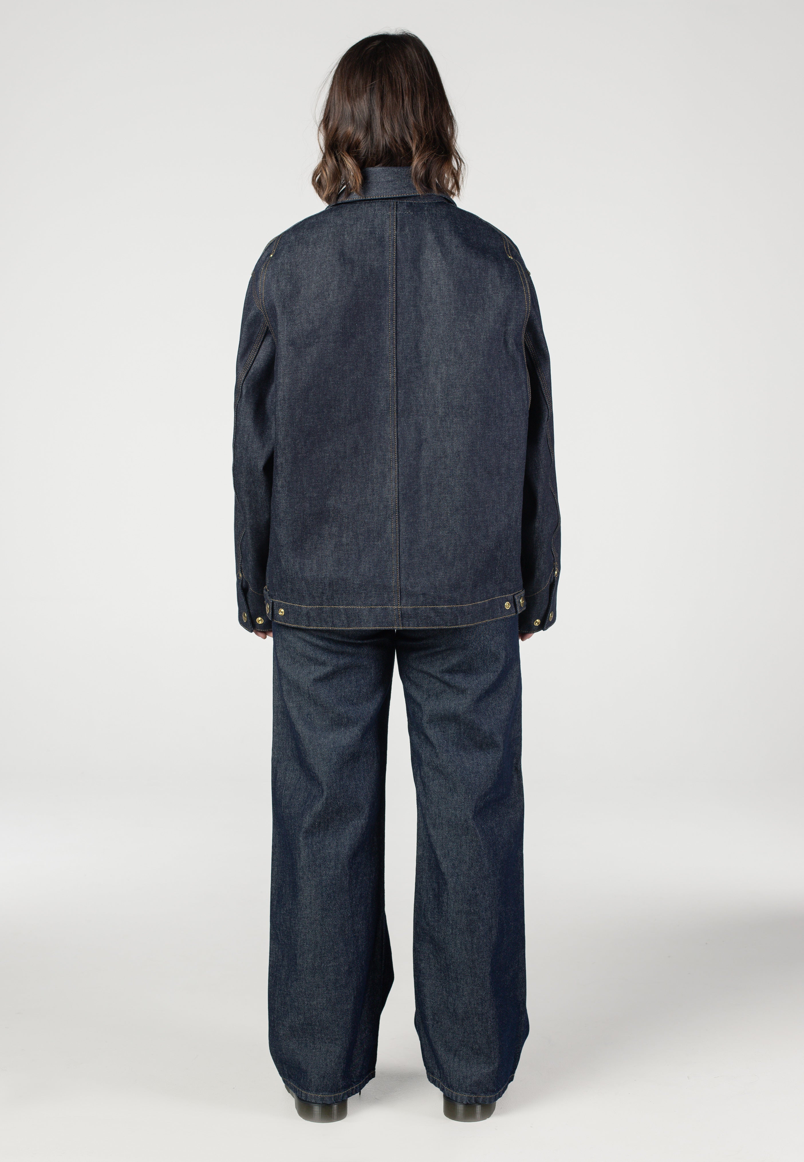Carhartt WIP - W' Jane Rinsed Blue - Pants | Women-Image
