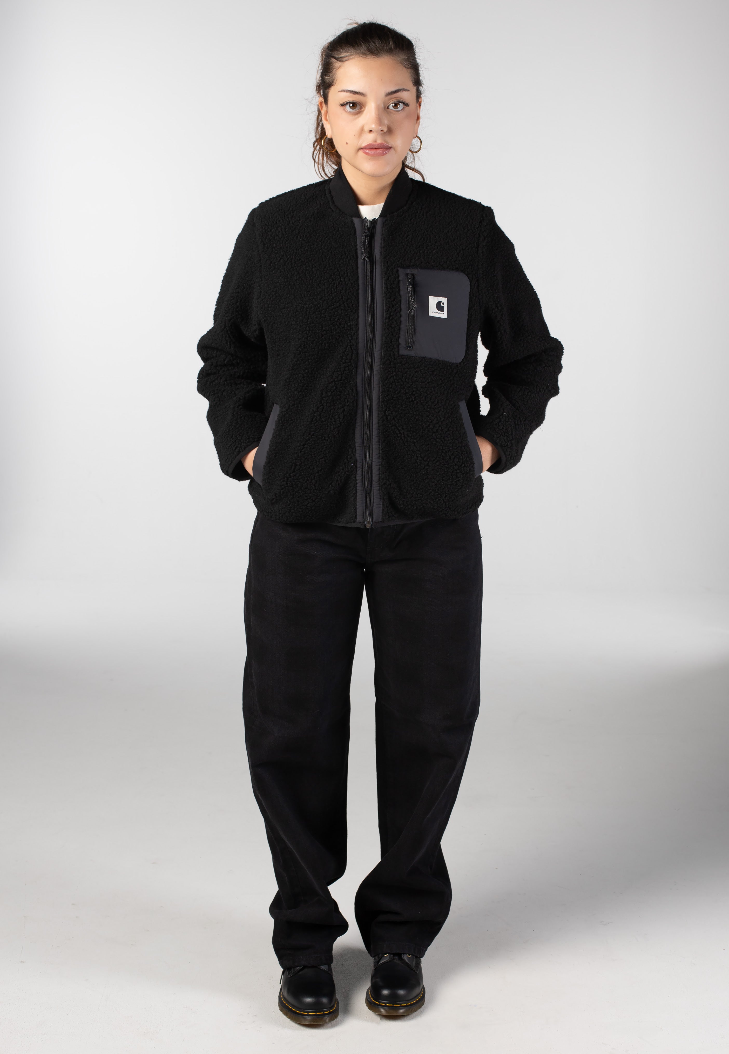 Carhartt WIP - W' Janet Liner Black/Black - Jacket | Women-Image