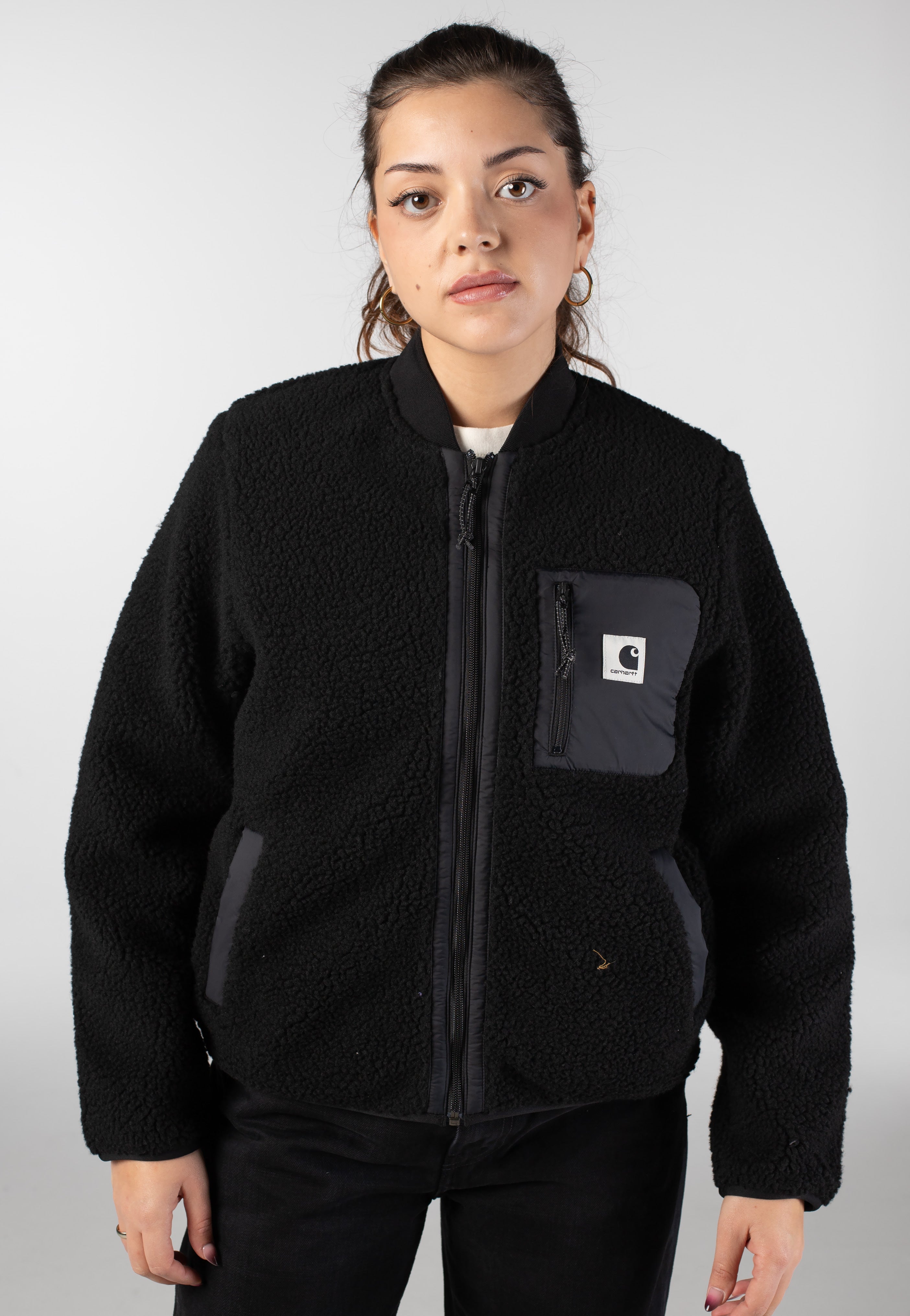 Carhartt WIP - W' Janet Liner Black/Black - Jacket | Women-Image