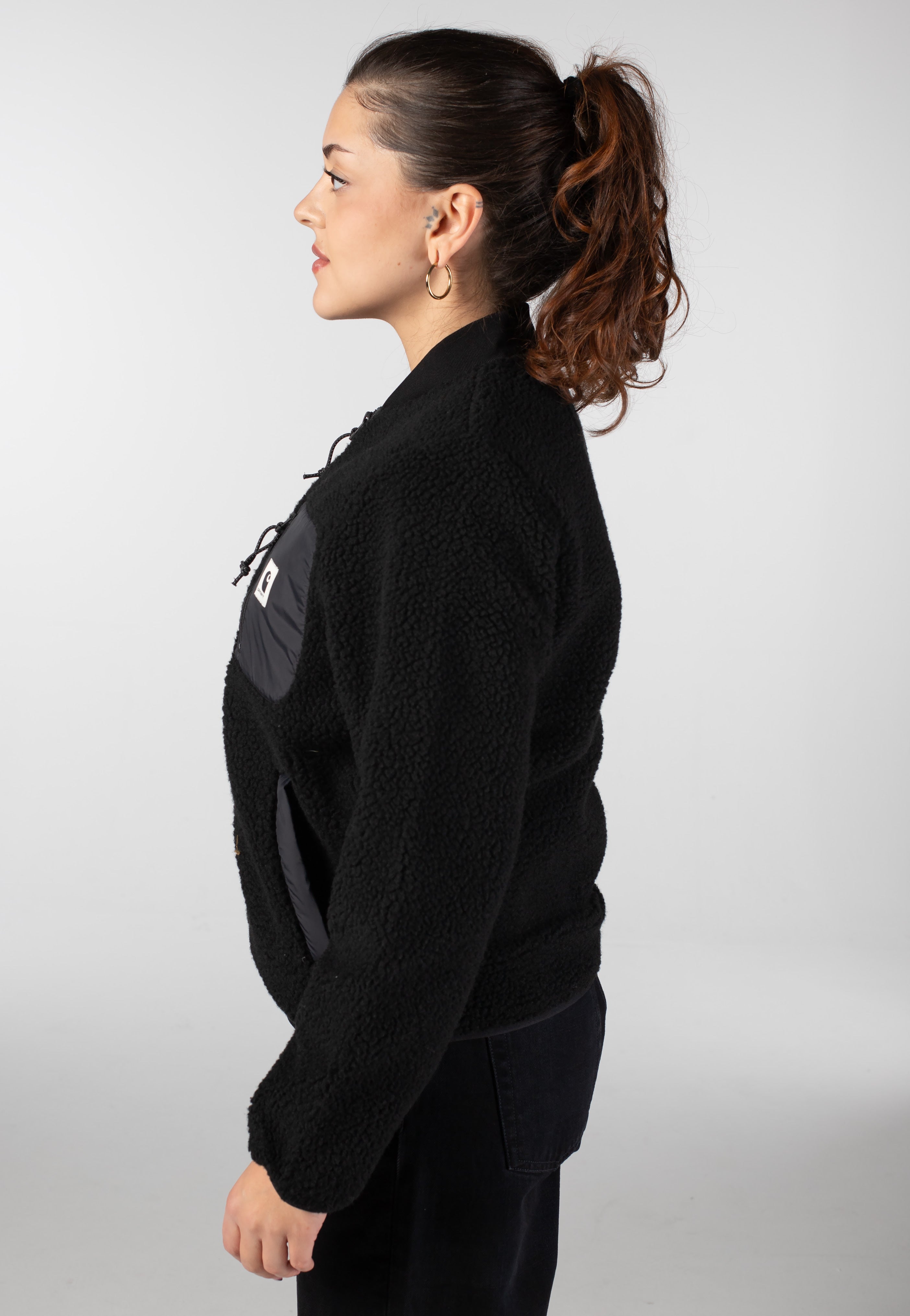 Carhartt WIP - W' Janet Liner Black/Black - Jacket | Women-Image