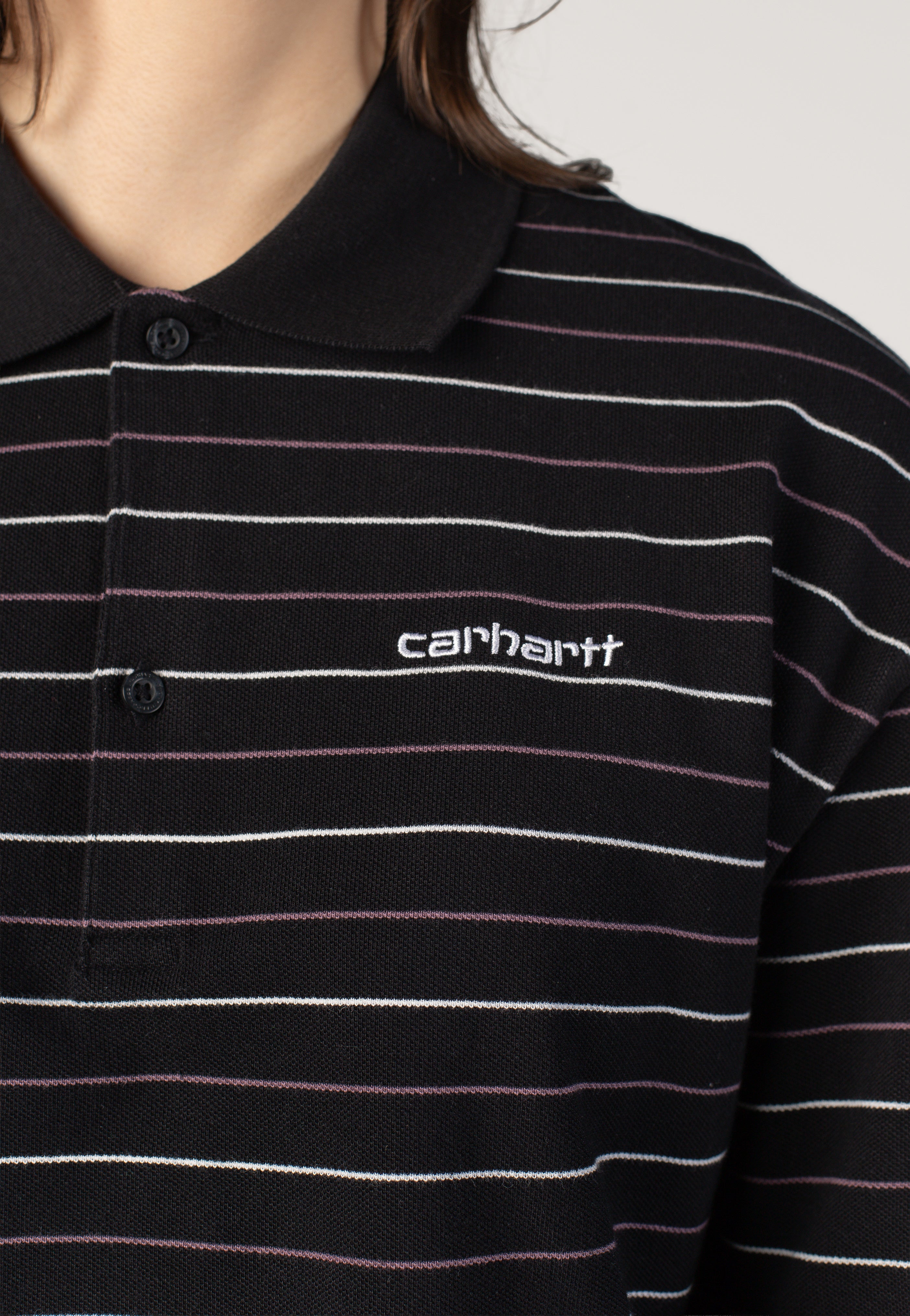 Carhartt WIP - W' Mabel Stripe/Black - Longsleeve | Women-Image