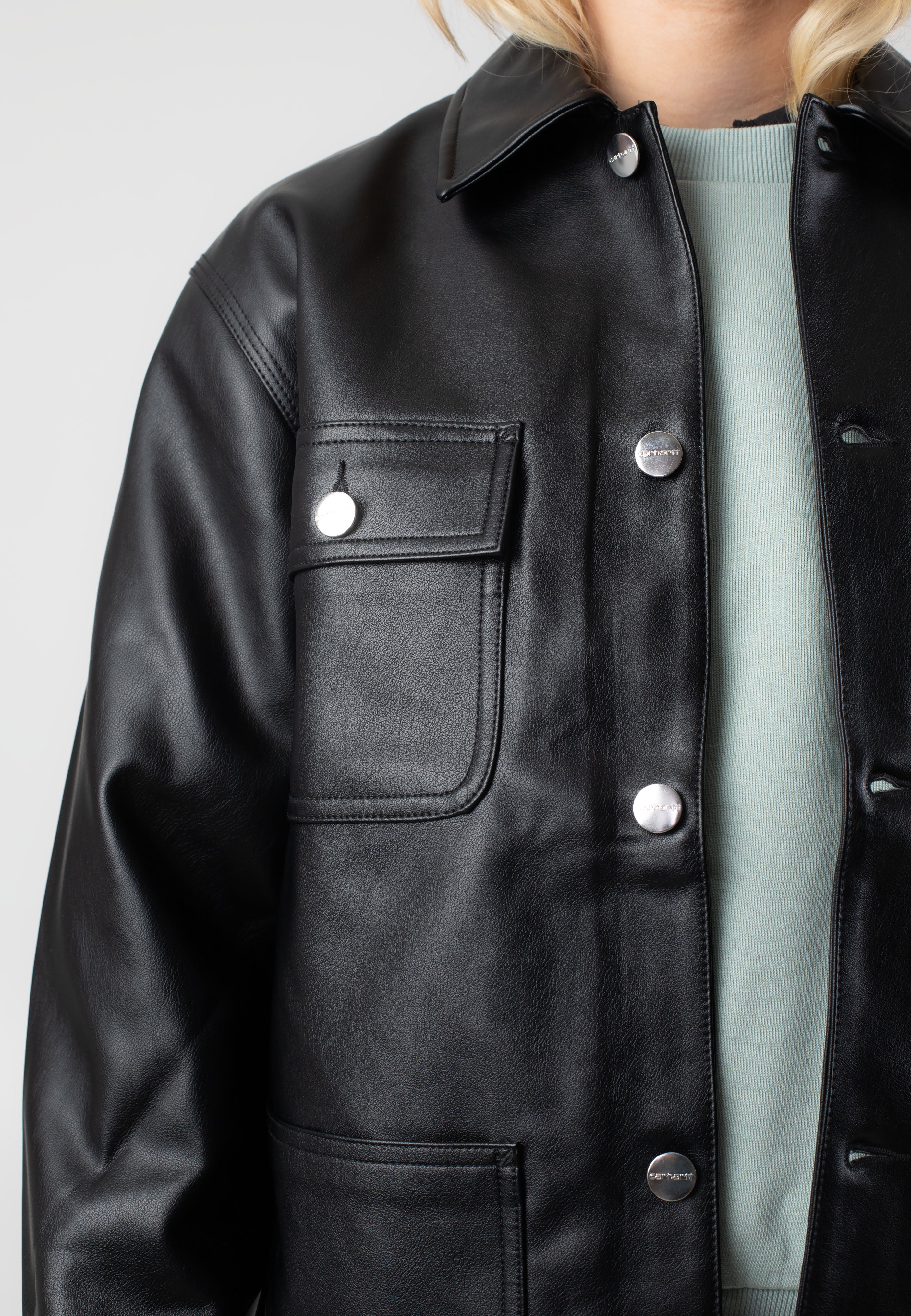 Carhartt WIP - W' Michigan Black - Jacket | Women-Image