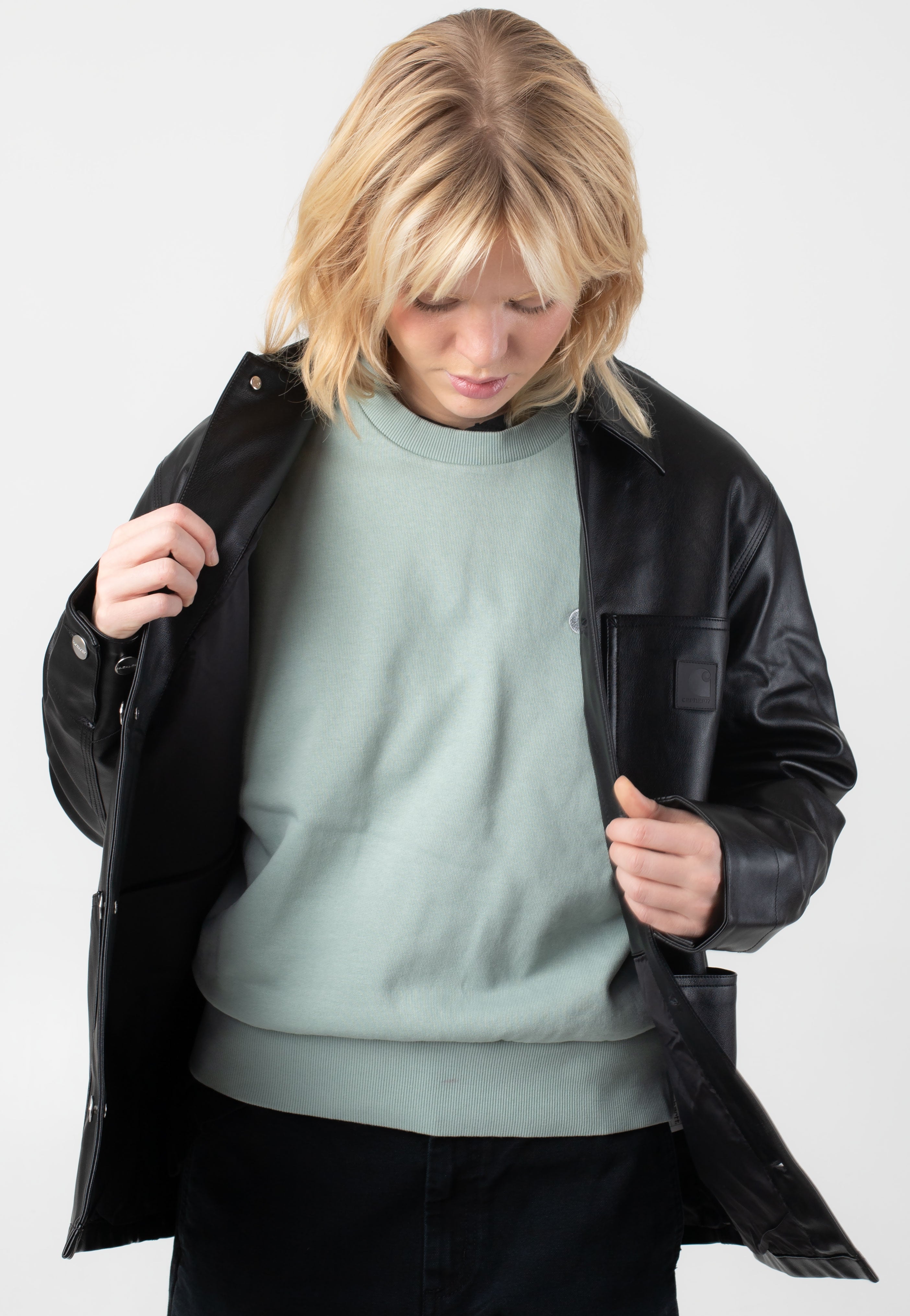 Carhartt WIP - W' Michigan Black - Jacket | Women-Image