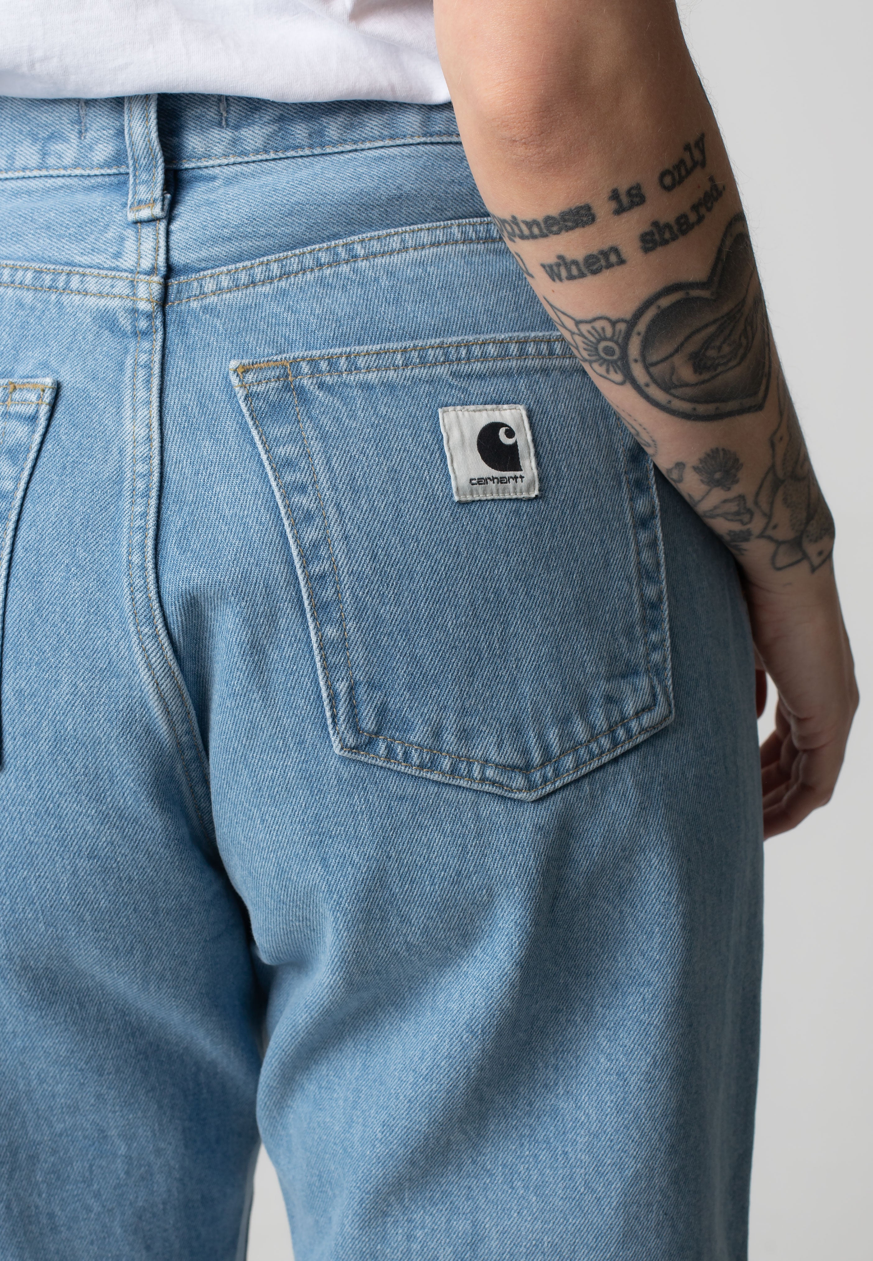 Carhartt WIP - W' Noxon Stone Bleached Blue - Jeans | Women-Image