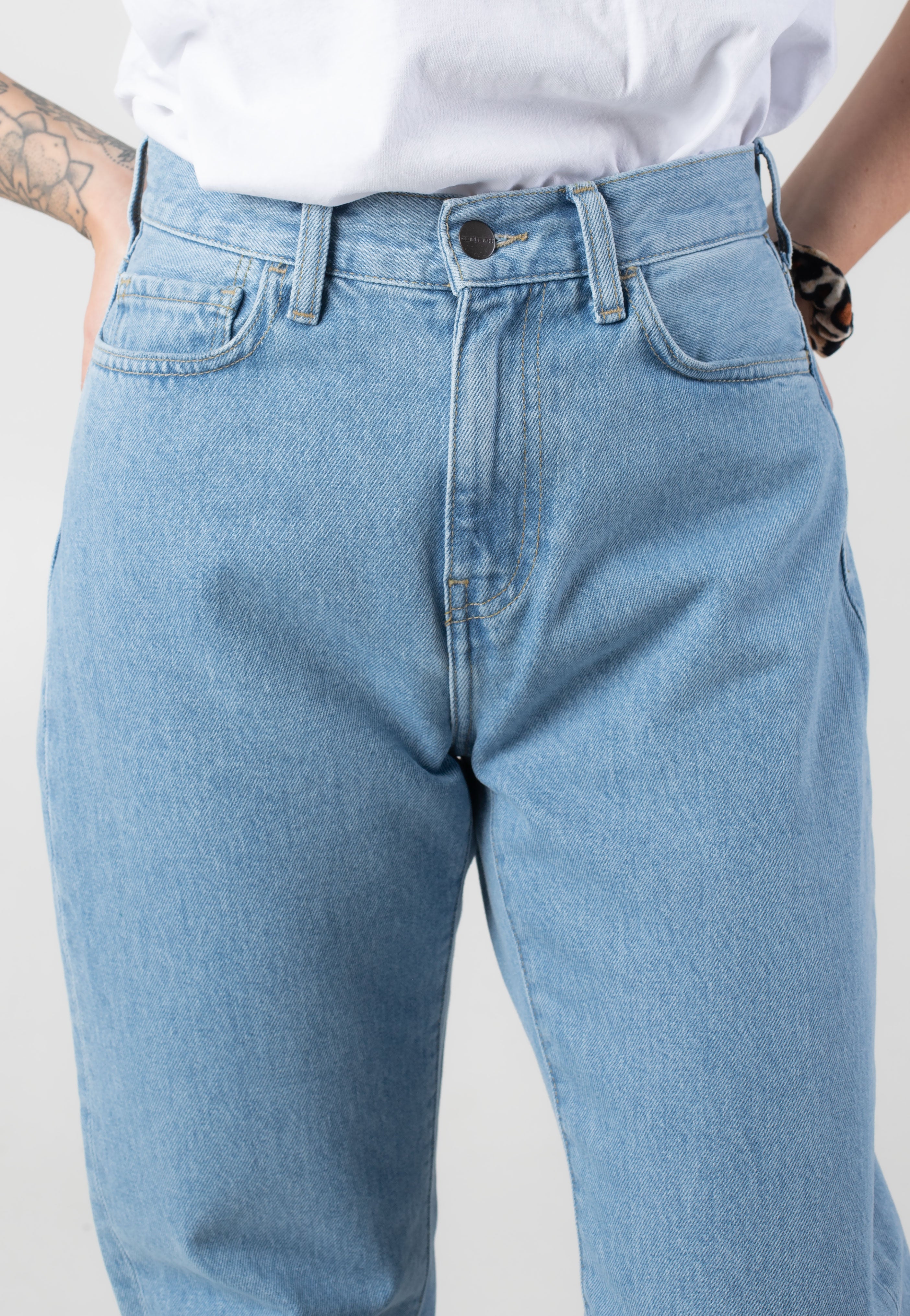 Carhartt WIP - W' Noxon Stone Bleached Blue - Jeans | Women-Image