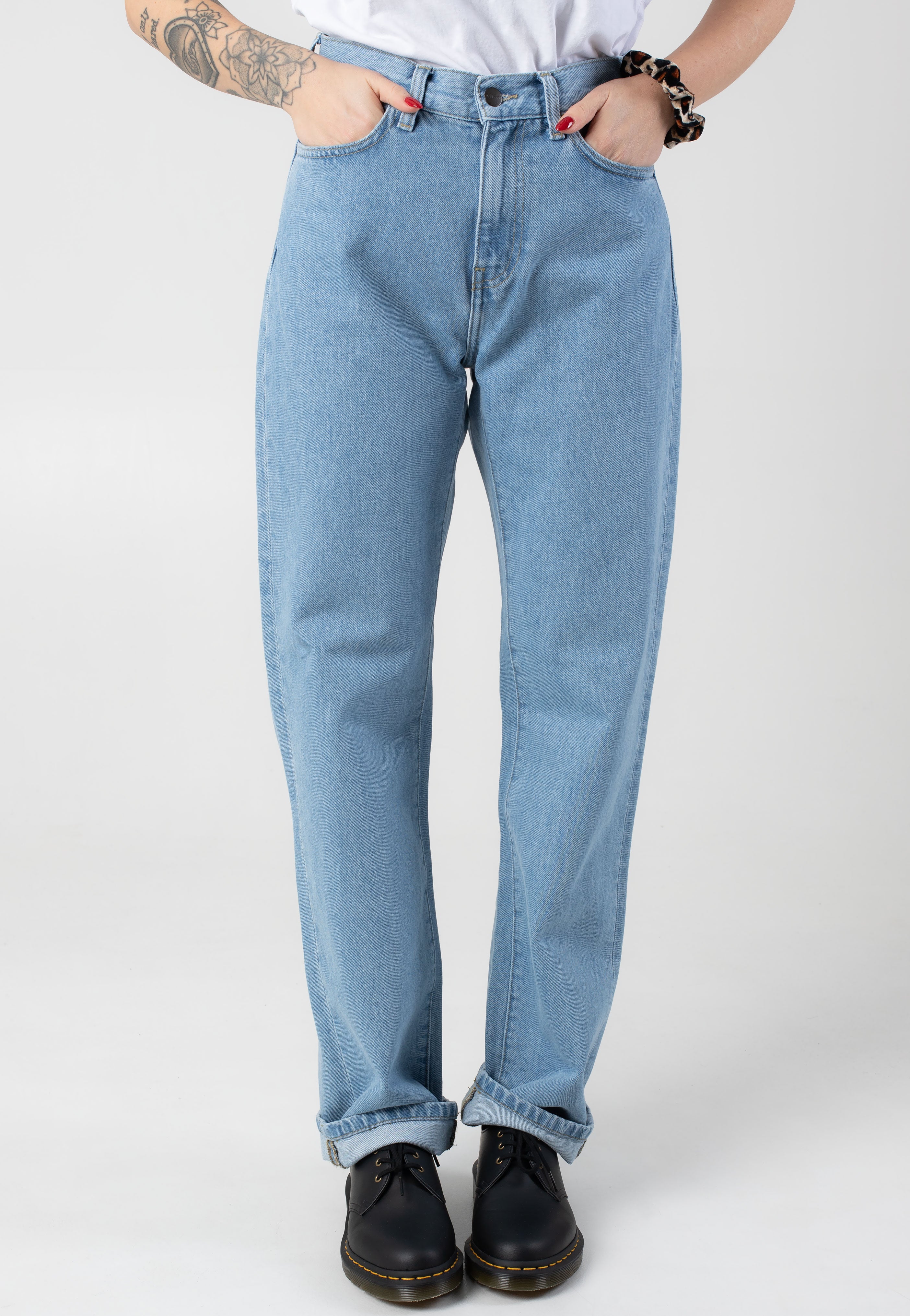 Carhartt WIP - W' Noxon Stone Bleached Blue - Jeans | Women-Image