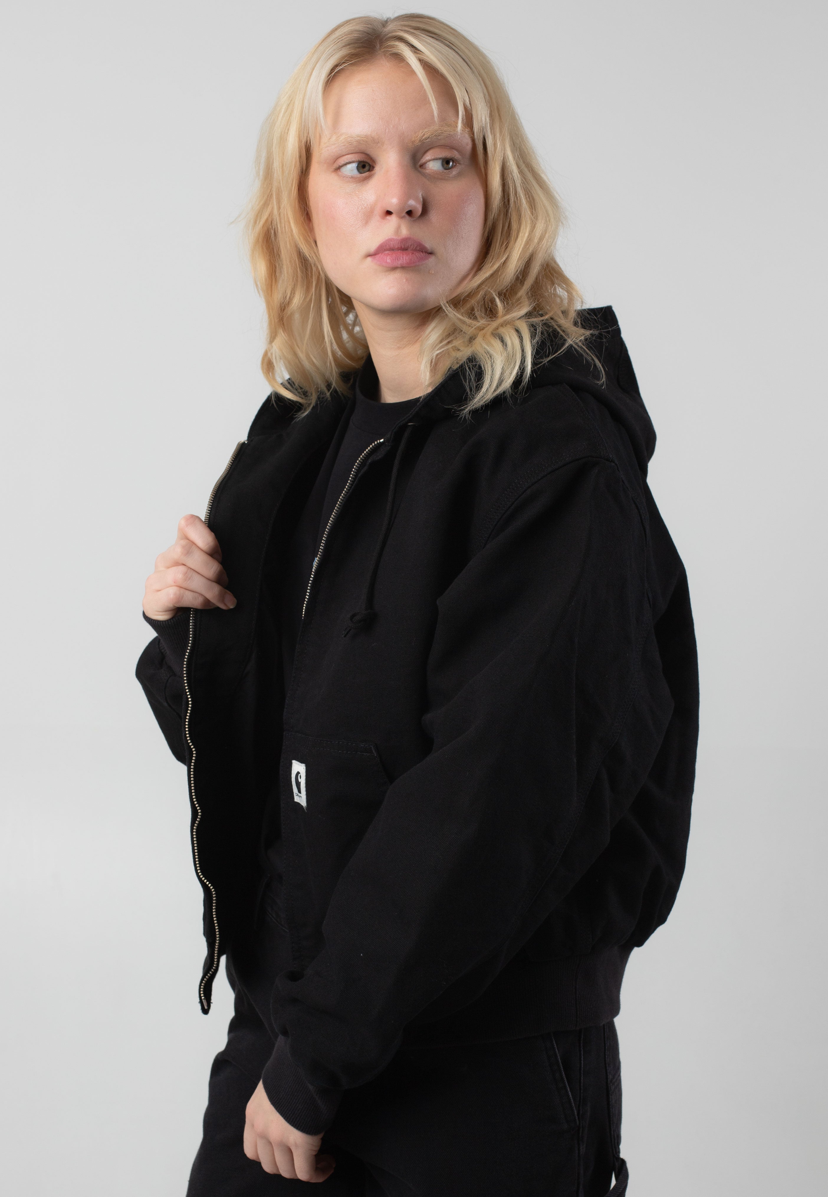 Carhartt WIP - W' OG Active Rinsed Black - Jacket | Women-Image