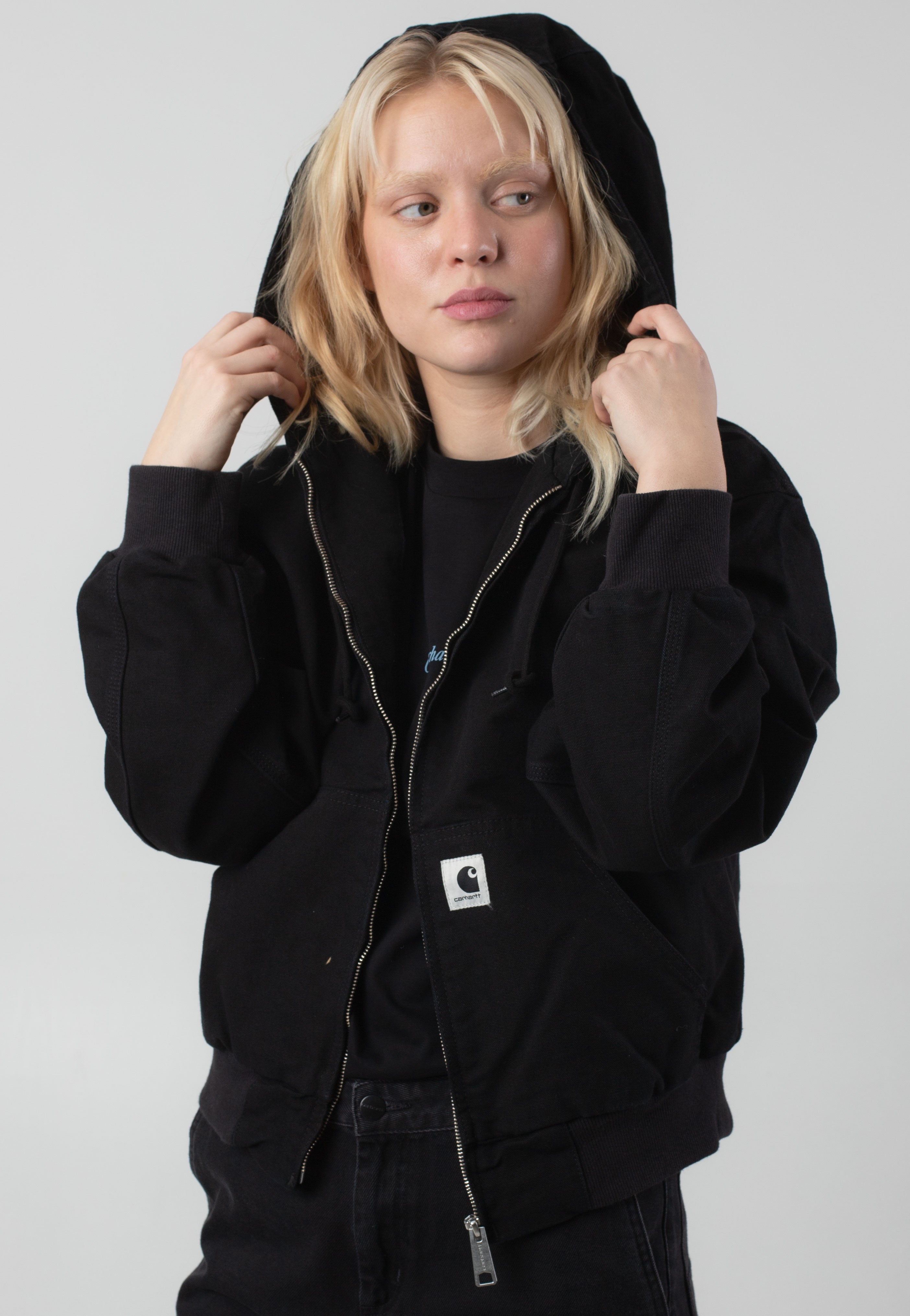 Carhartt WIP - W' OG Active Rinsed Black - Jacket | Women-Image
