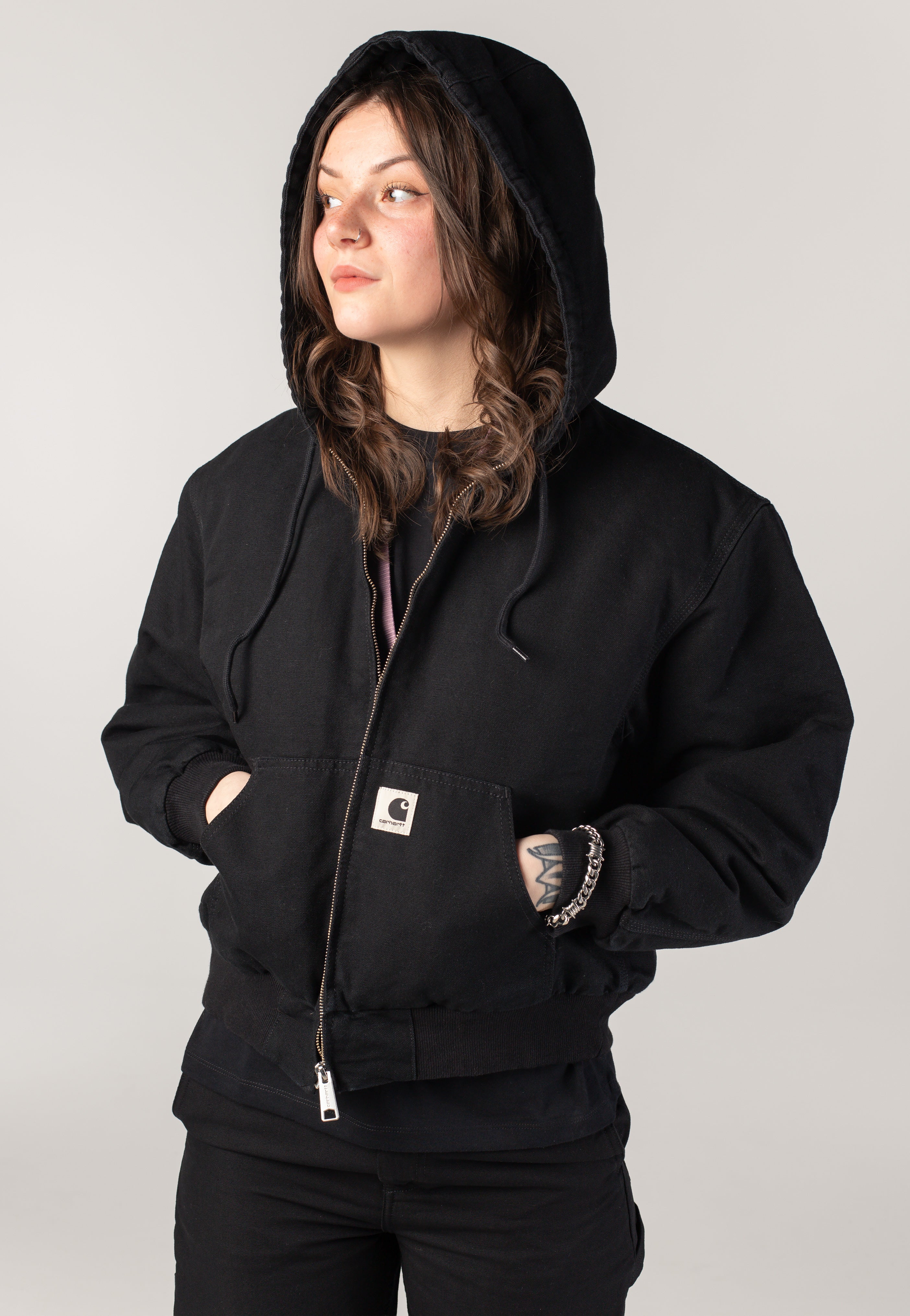 Carhartt WIP - W' Og Active Rinsed Black - Jacket | Women-Image