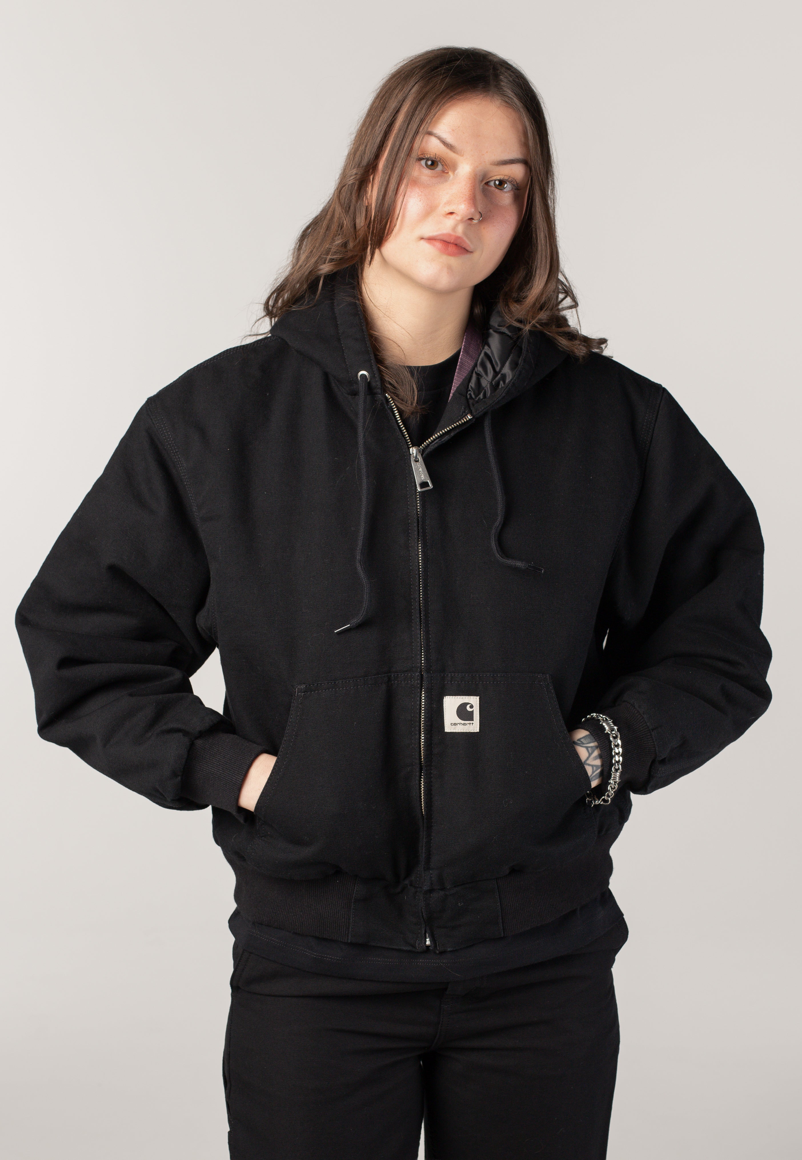 Carhartt WIP - W' Og Active Rinsed Black - Jacket | Women-Image