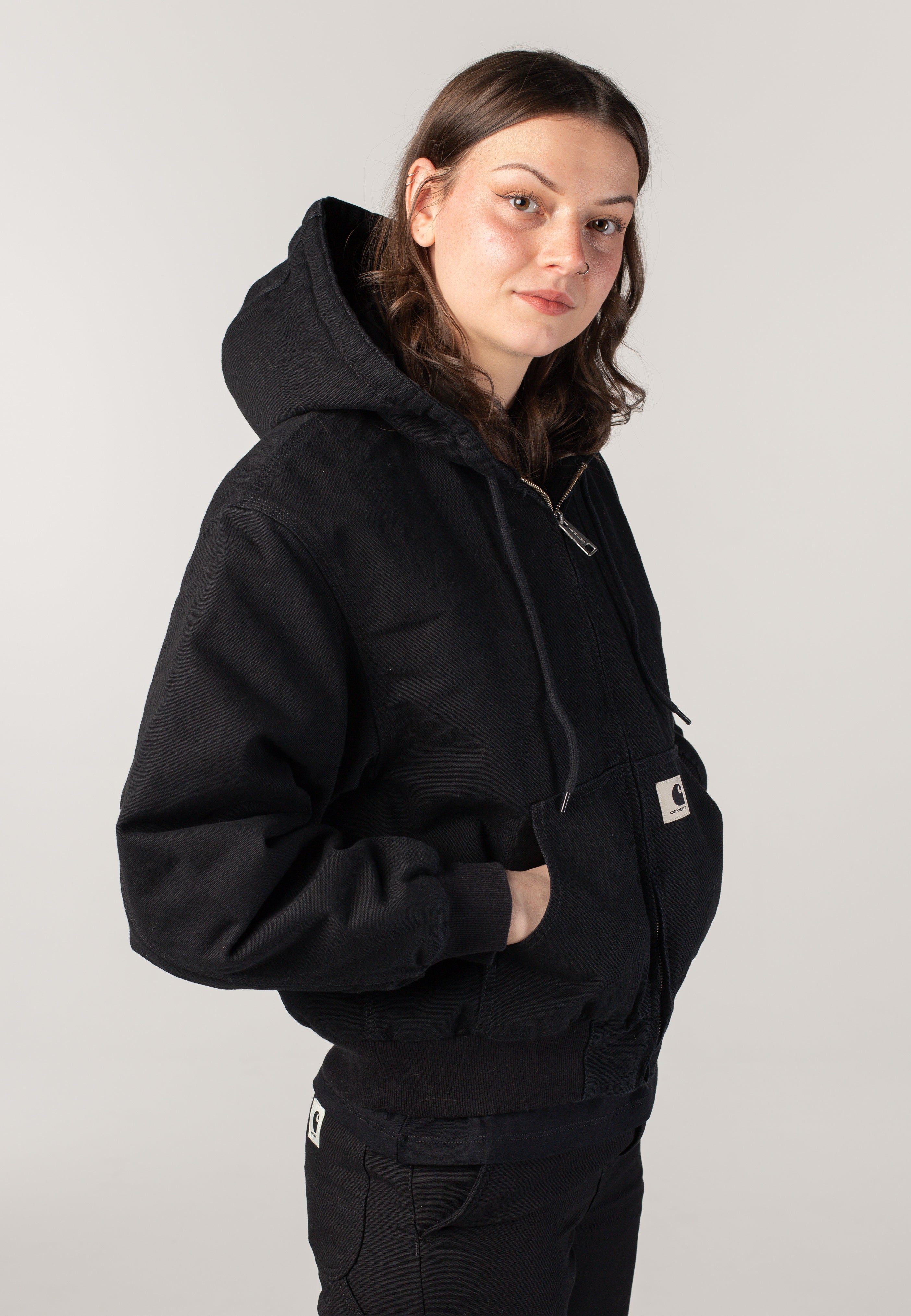 Carhartt WIP - W' Og Active Rinsed Black - Jacket | Women-Image