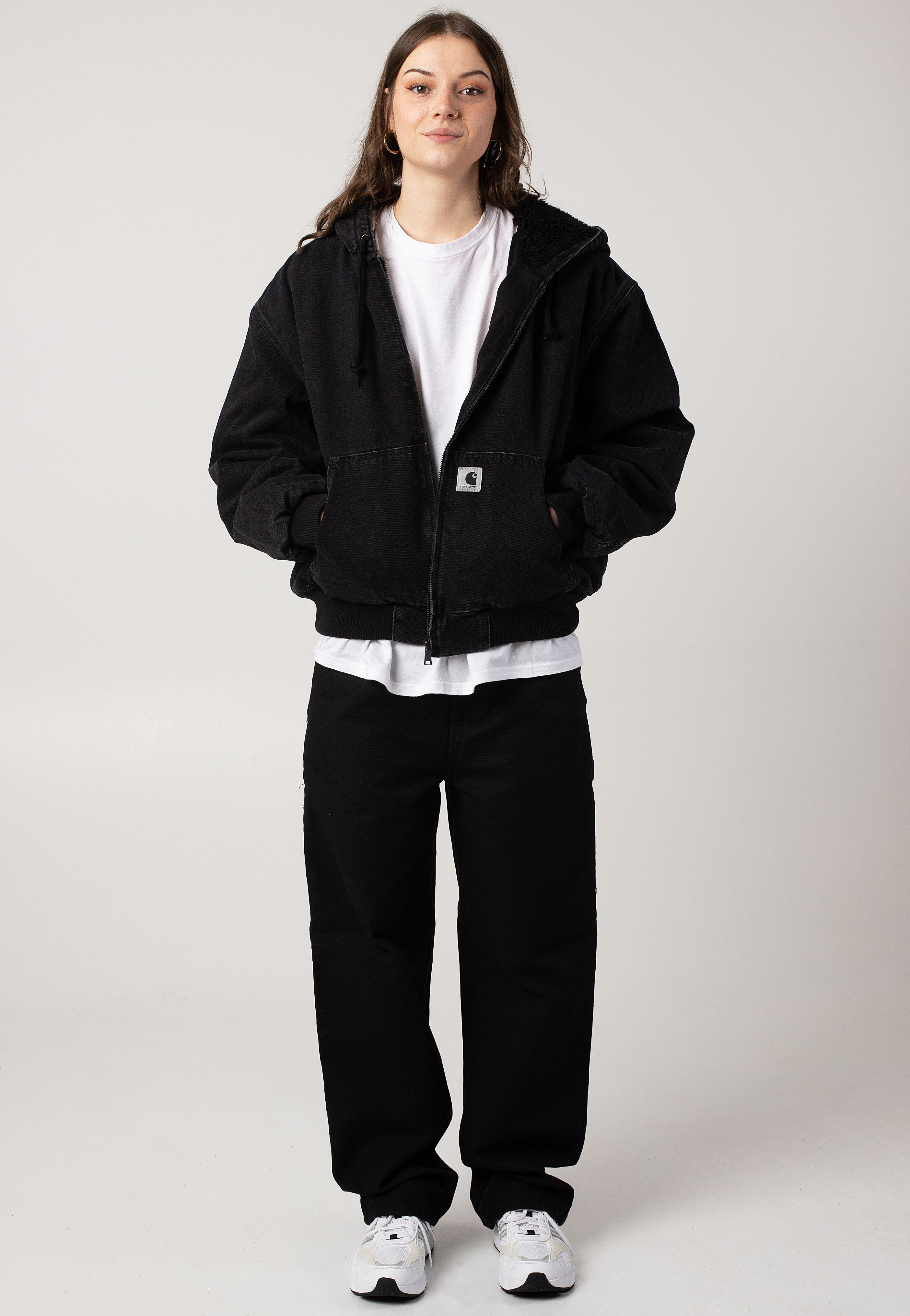 Carhartt WIP - W' Og Active Stone Washed Black - Jeans Jacket | Women-Image