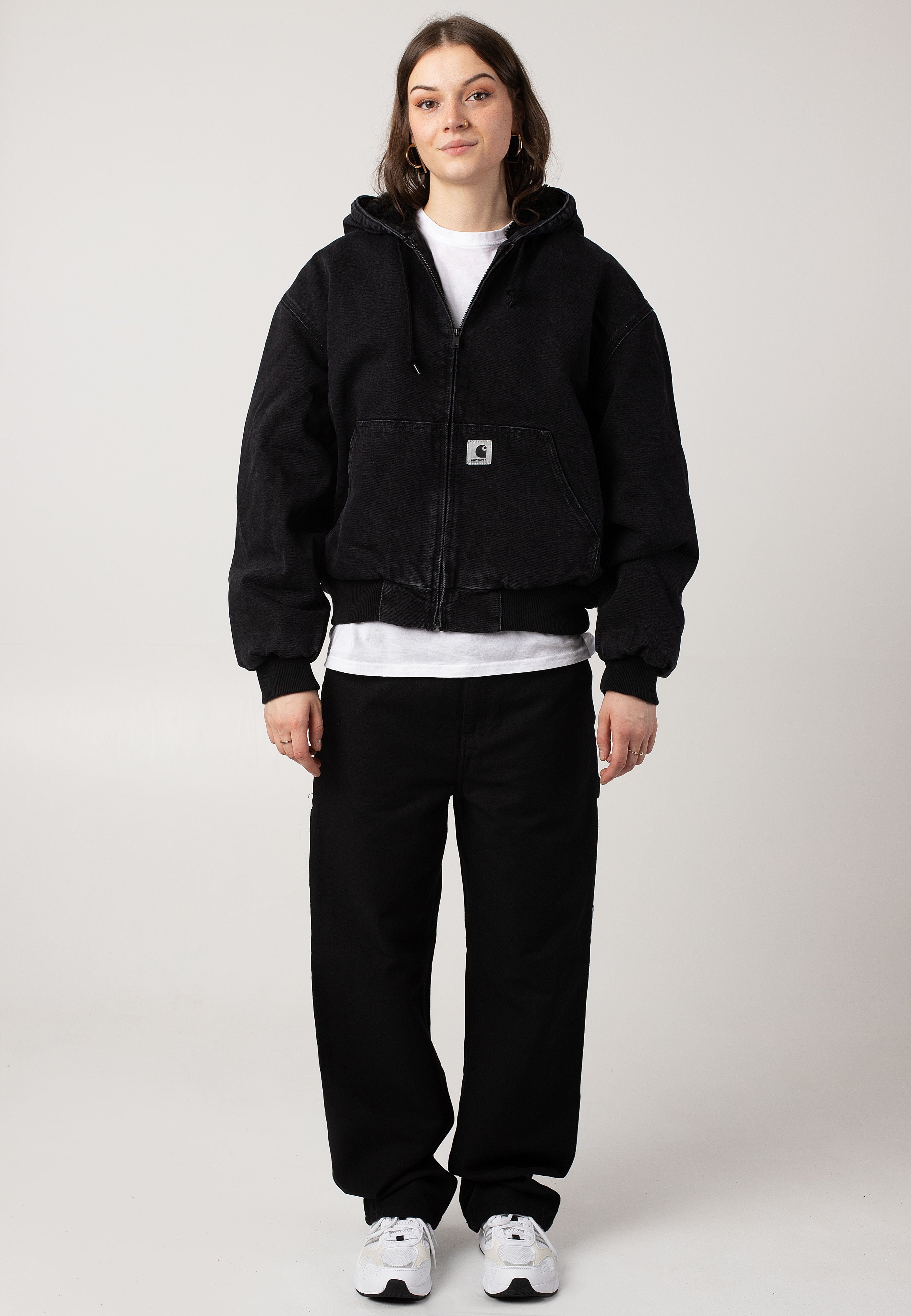 Carhartt WIP - W' Og Active Stone Washed Black - Jeans Jacket | Women-Image