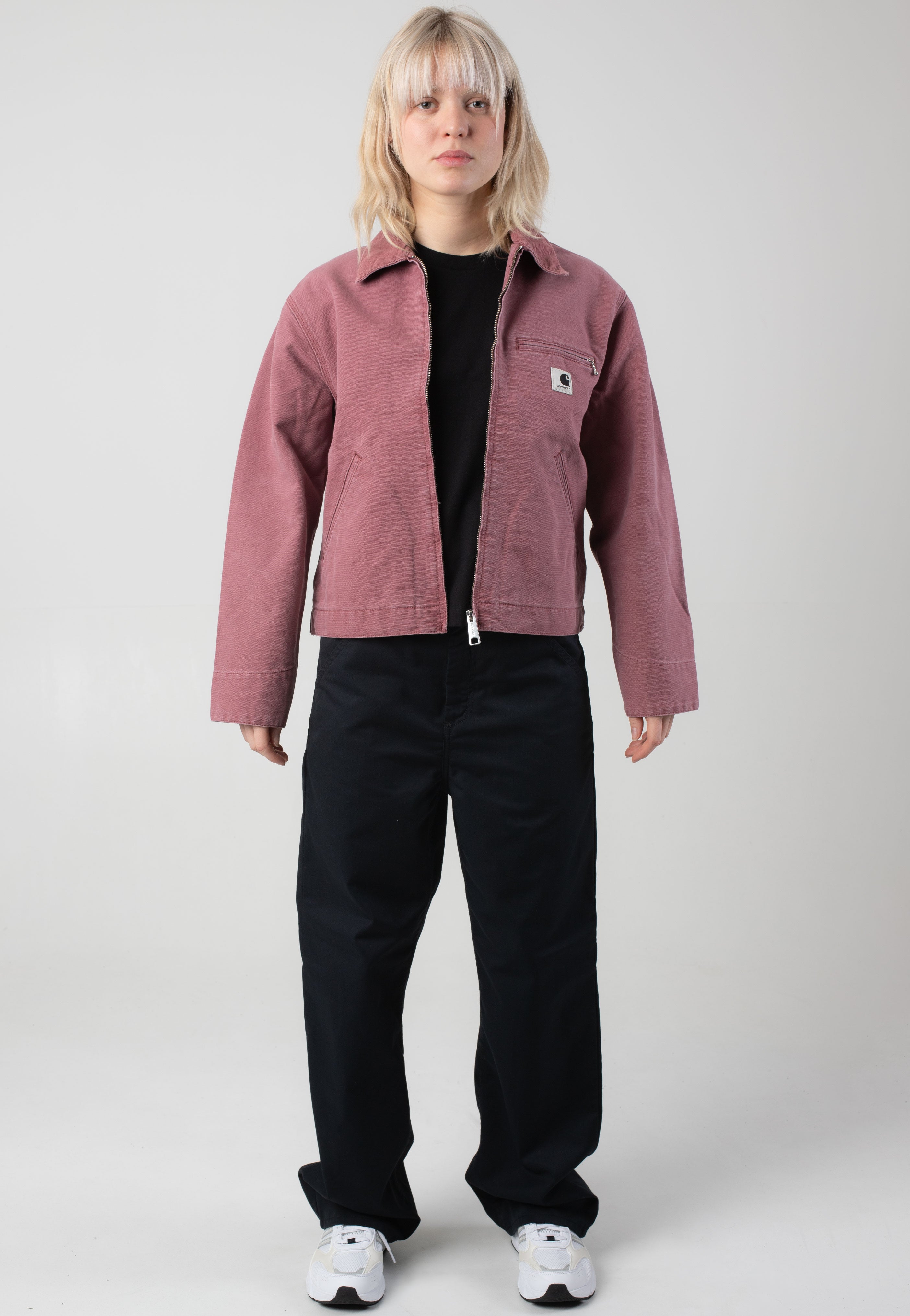 Carhartt WIP - W' Simple Rinsed Black - Pants | Women-Image