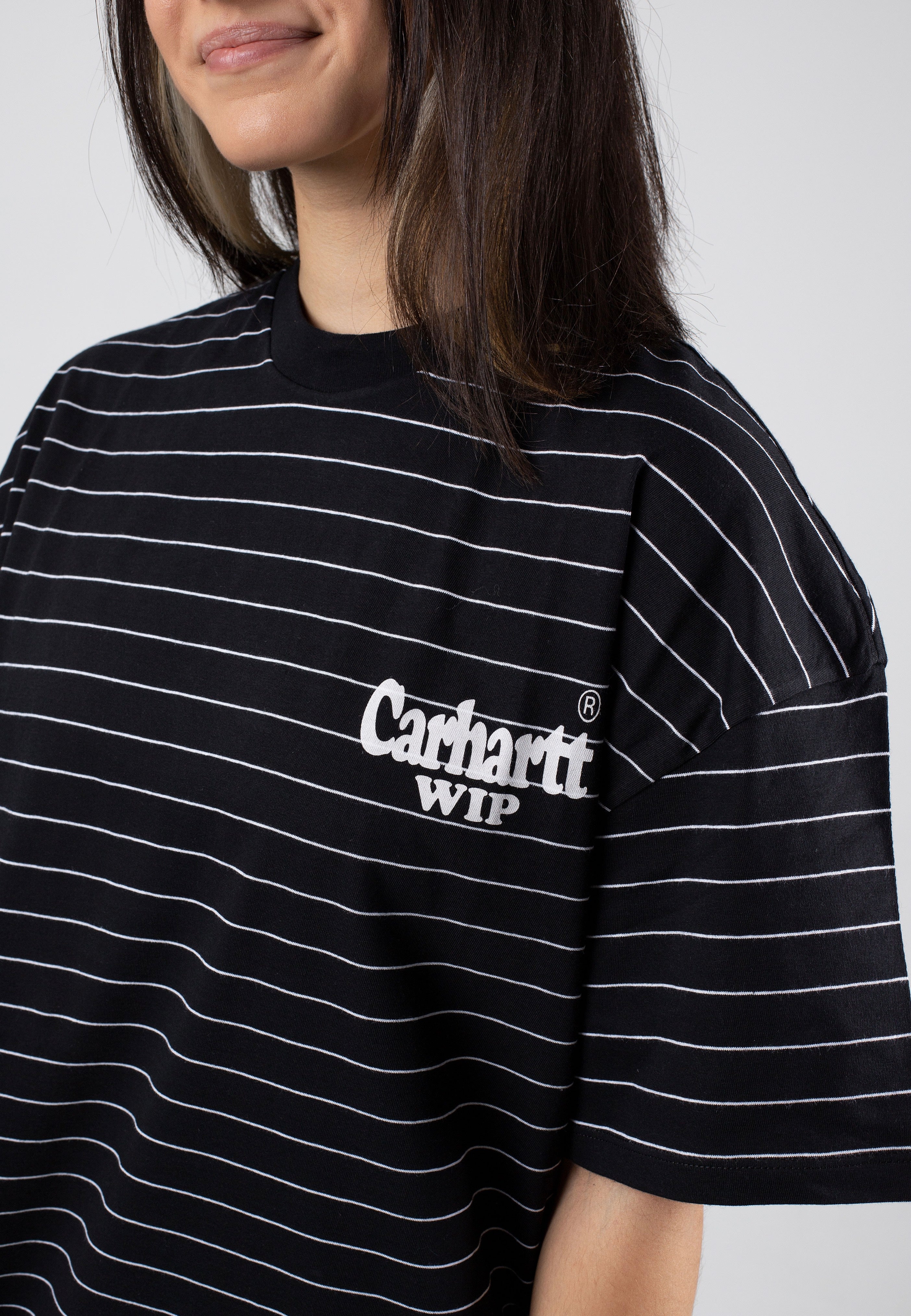 W' Orlean Spree Orlean Stripe Horizontal/Black/White - T-Shirt