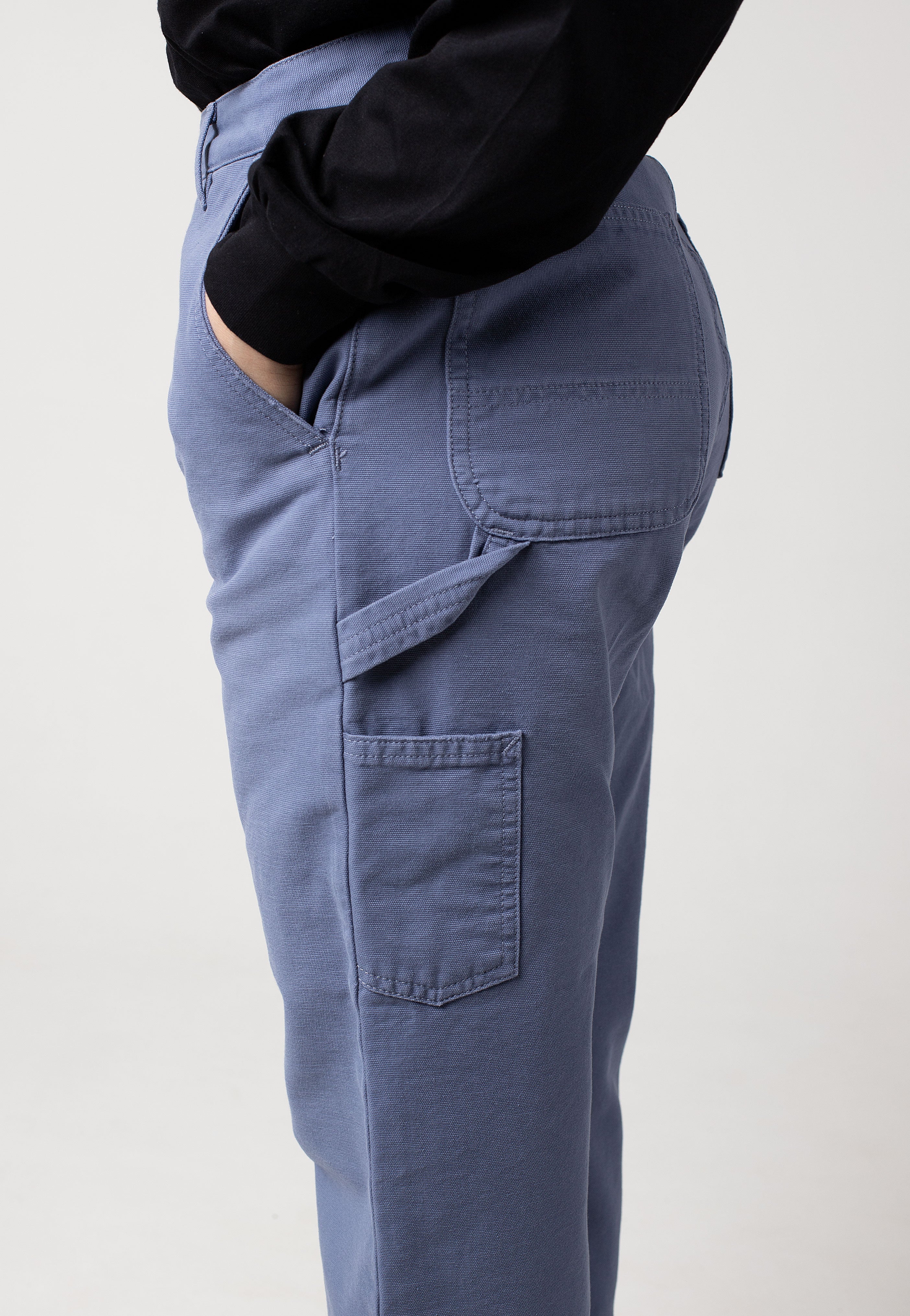 Carhartt WIP - W' Pierce Aged Canvas Bay Blue - Pants | Women-Image
