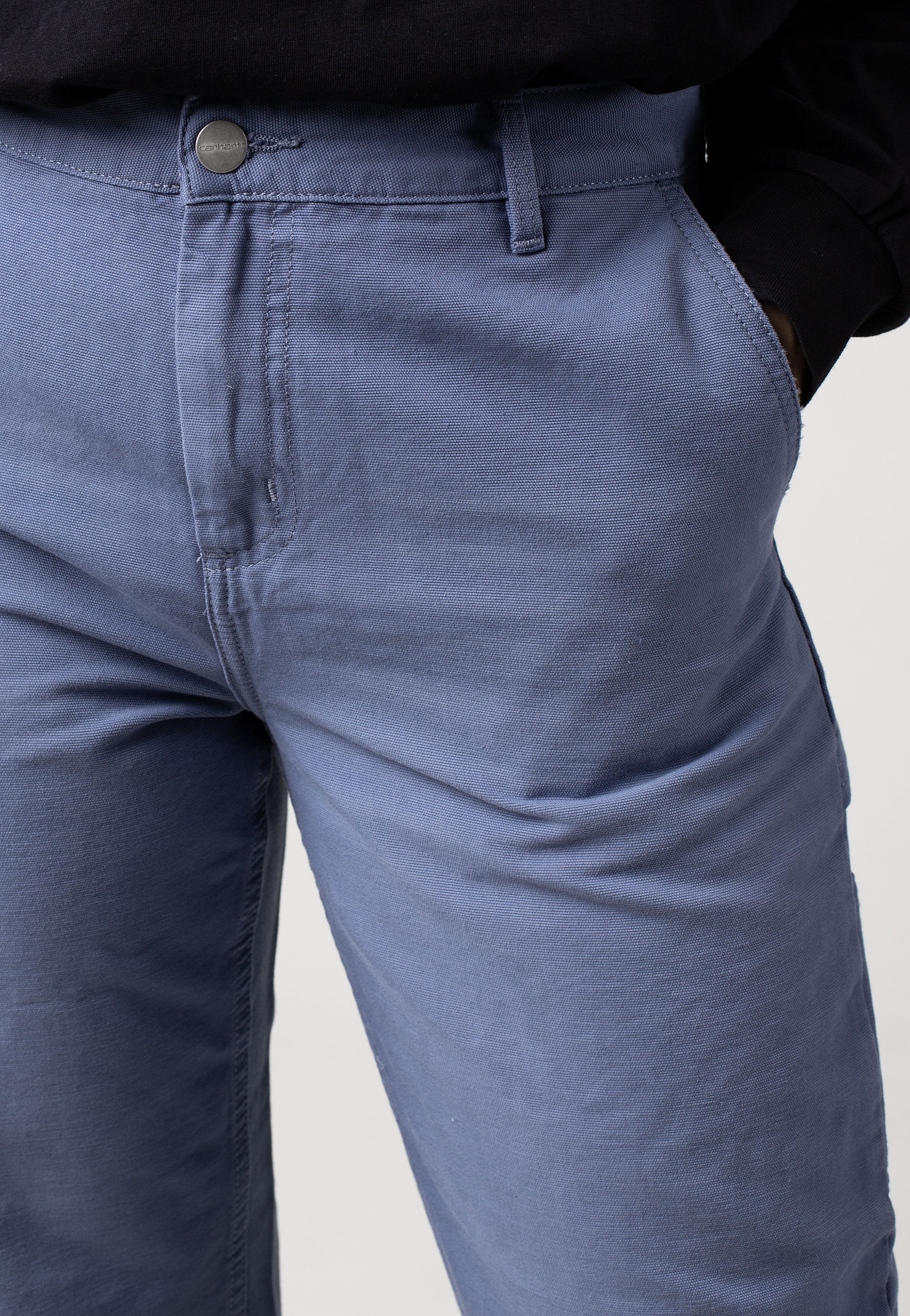 Carhartt WIP - W' Pierce Aged Canvas Bay Blue - Pants | Women-Image