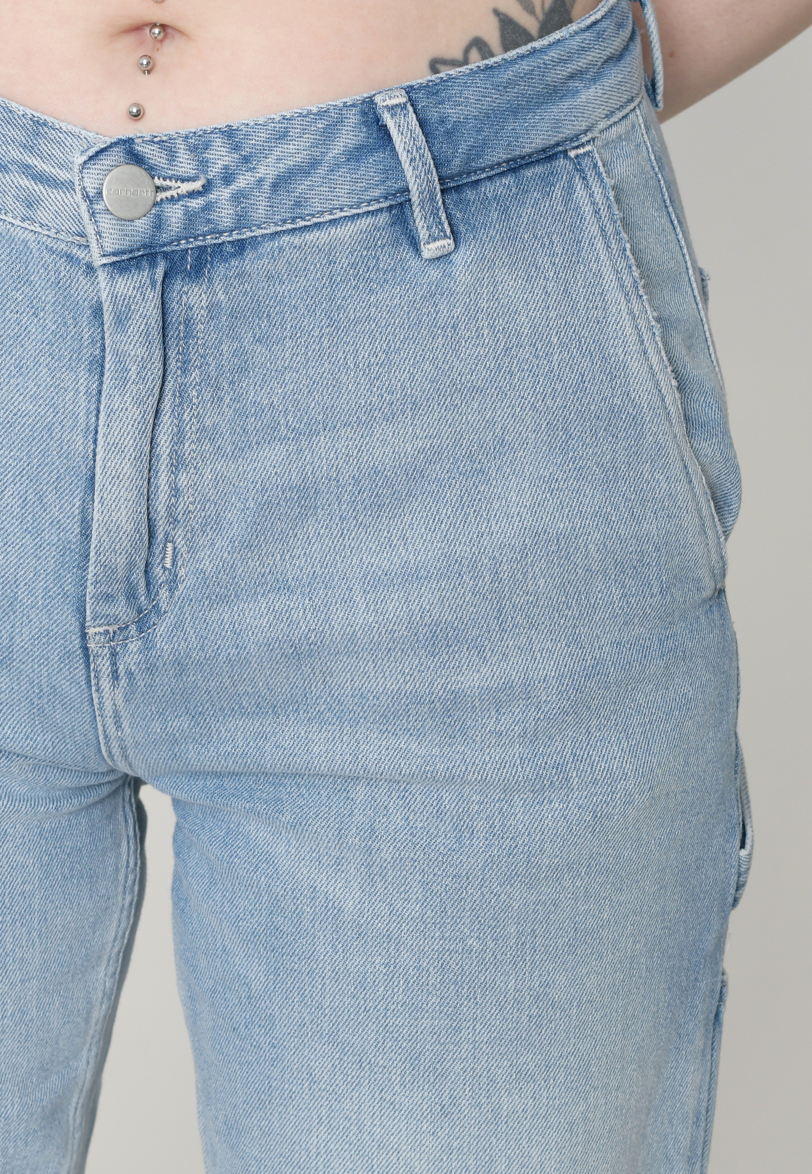 Carhartt WIP - W' Pierce Light Stone Washed Blue - Jeans | Women-Image