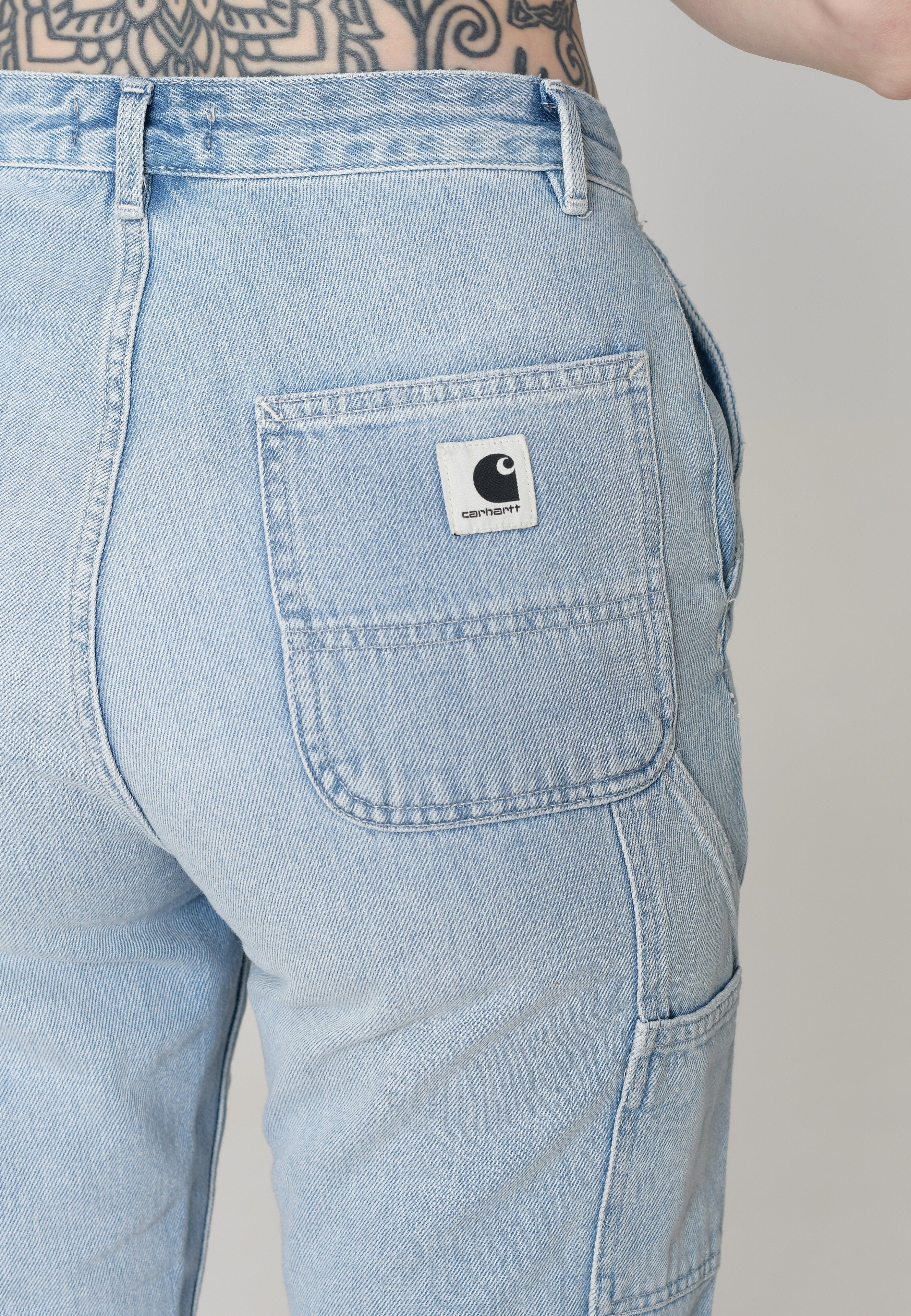 Carhartt WIP - W' Pierce Light Stone Washed Blue - Jeans | Women-Image