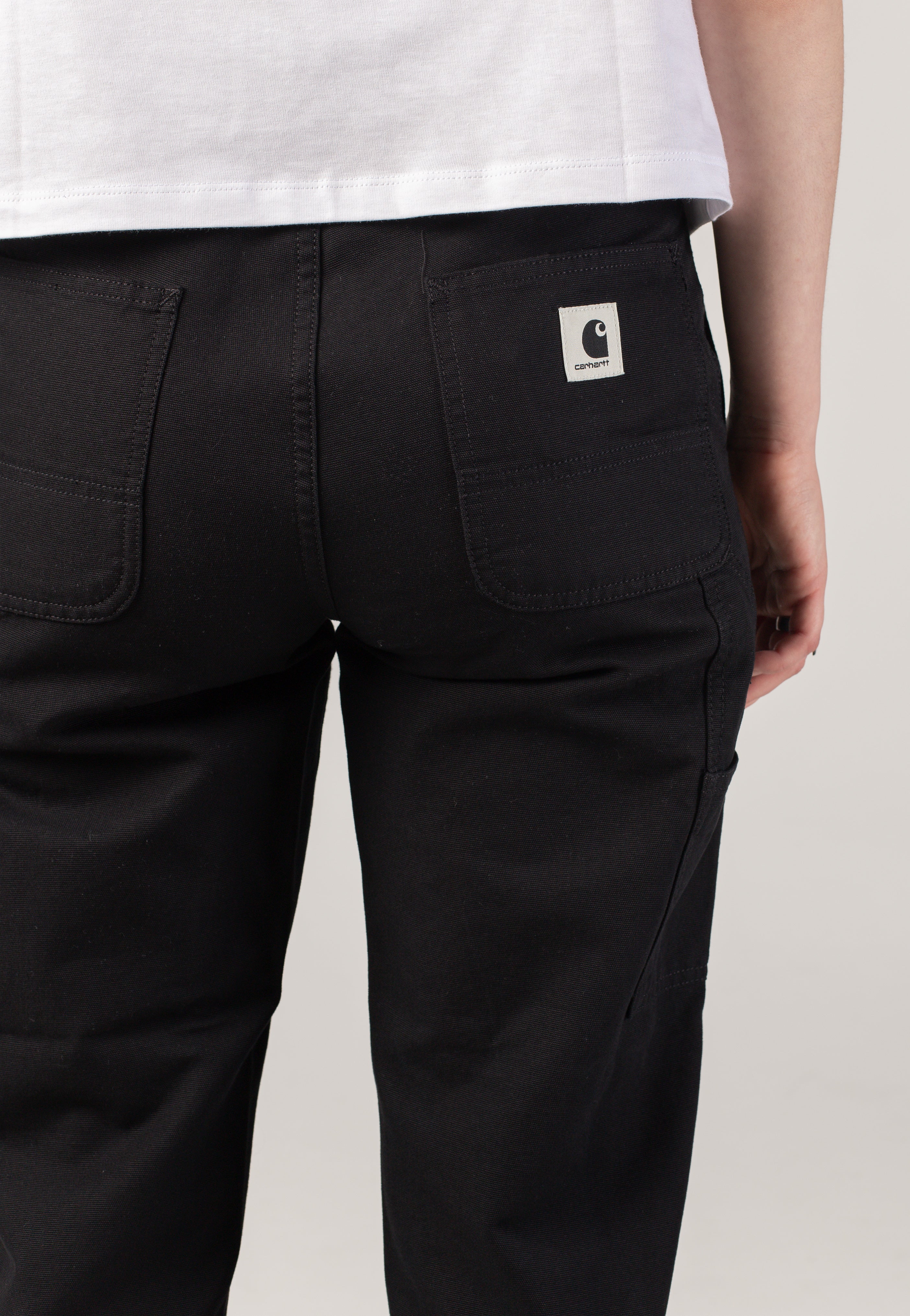 Carhartt WIP - W' Pierce Rinsed Black - Pants | Women-Image