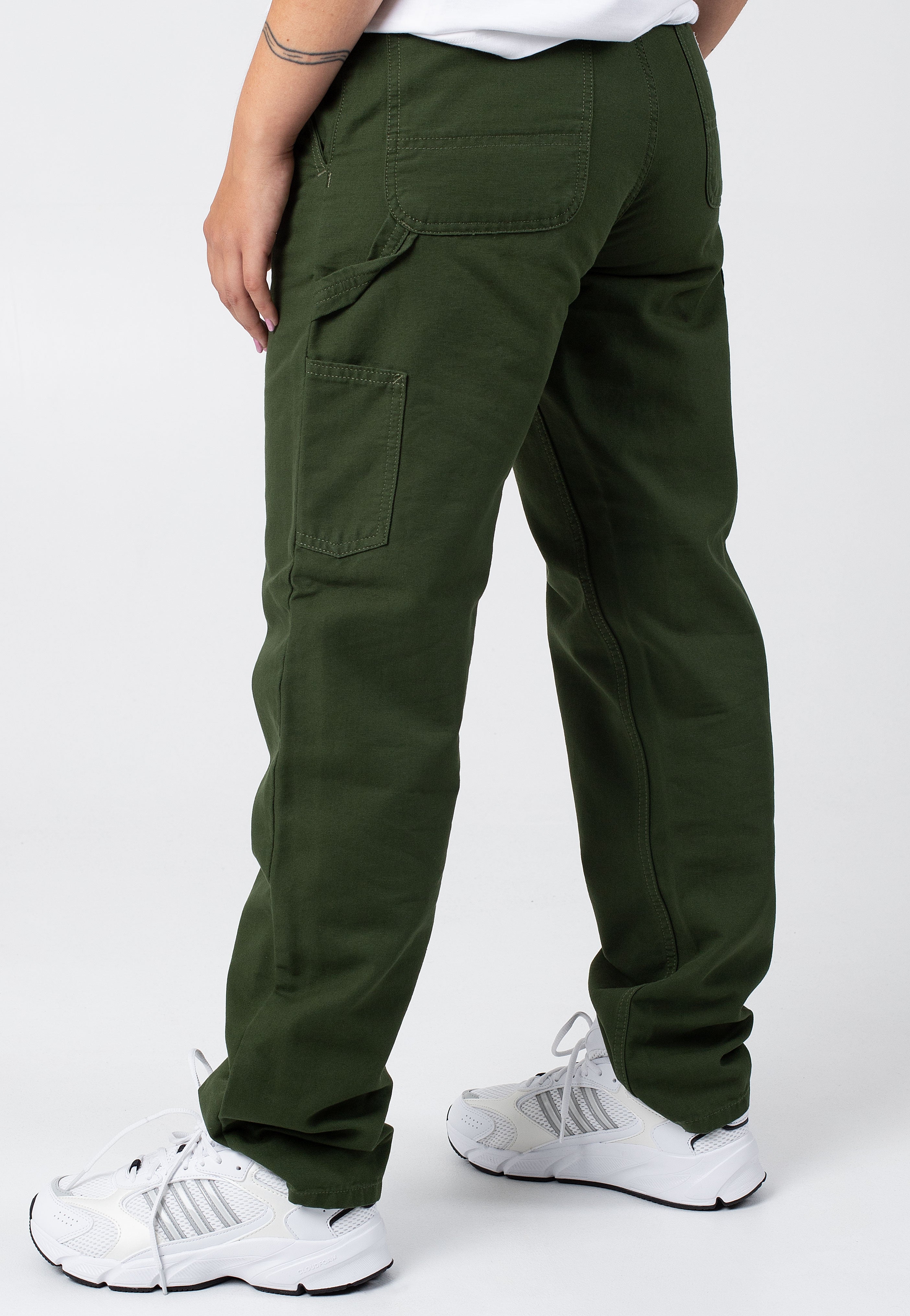 Carhartt WIP - W' Pierce Rinsed Tarragon - Pants | Women-Image