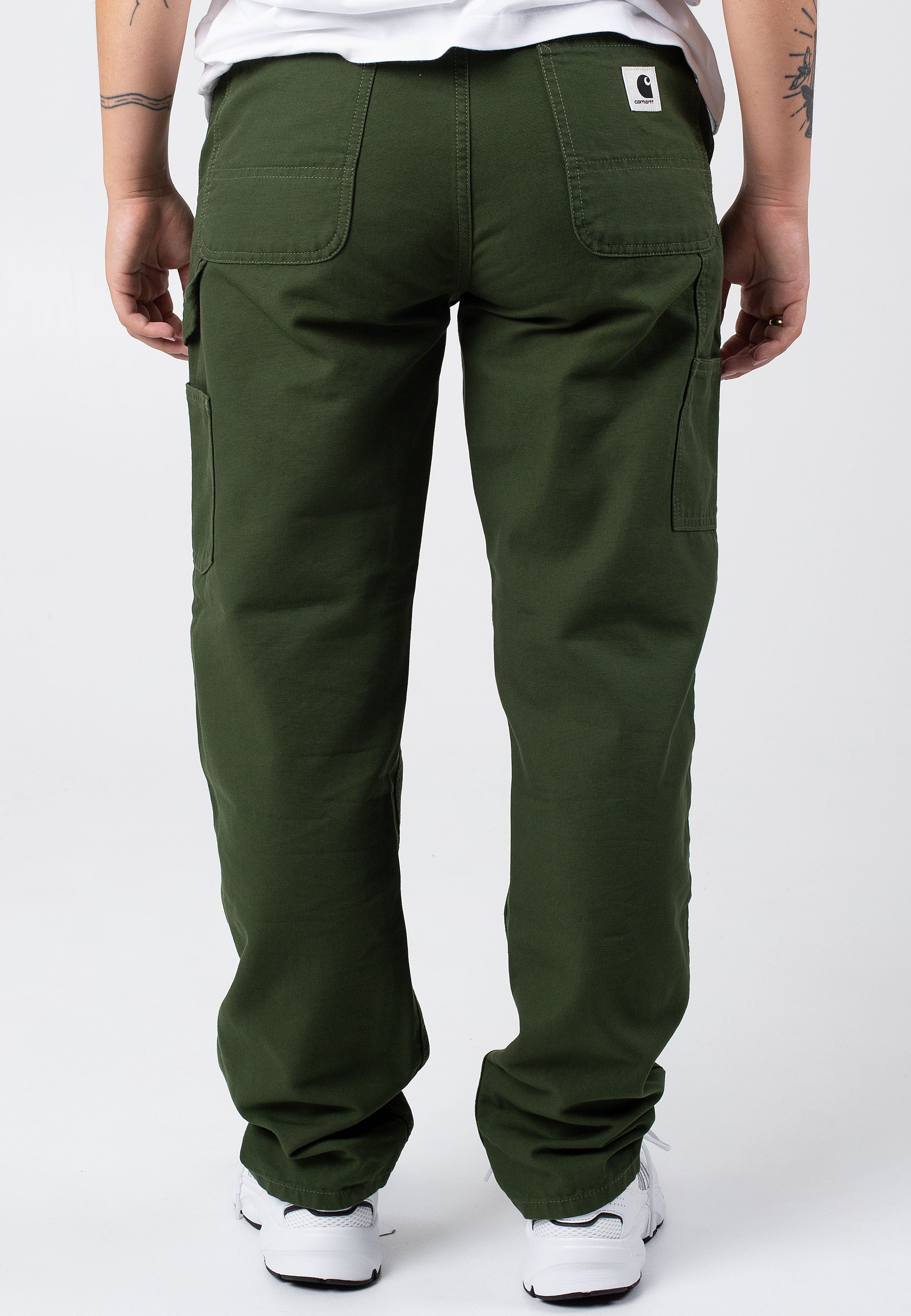 Carhartt WIP - W' Pierce Rinsed Tarragon - Pants | Women-Image