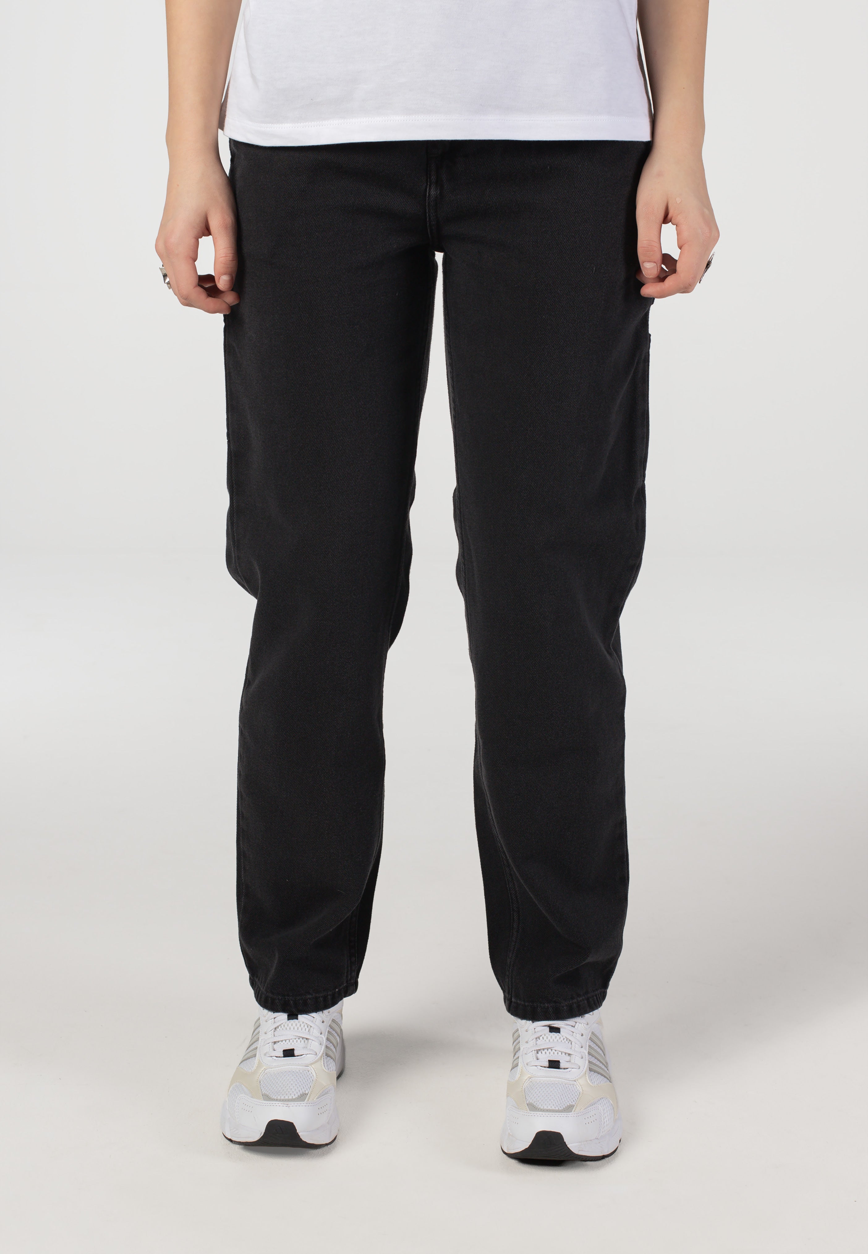 Carhartt WIP - W' Pierce Stone Washed Black - Jeans | Women-Image