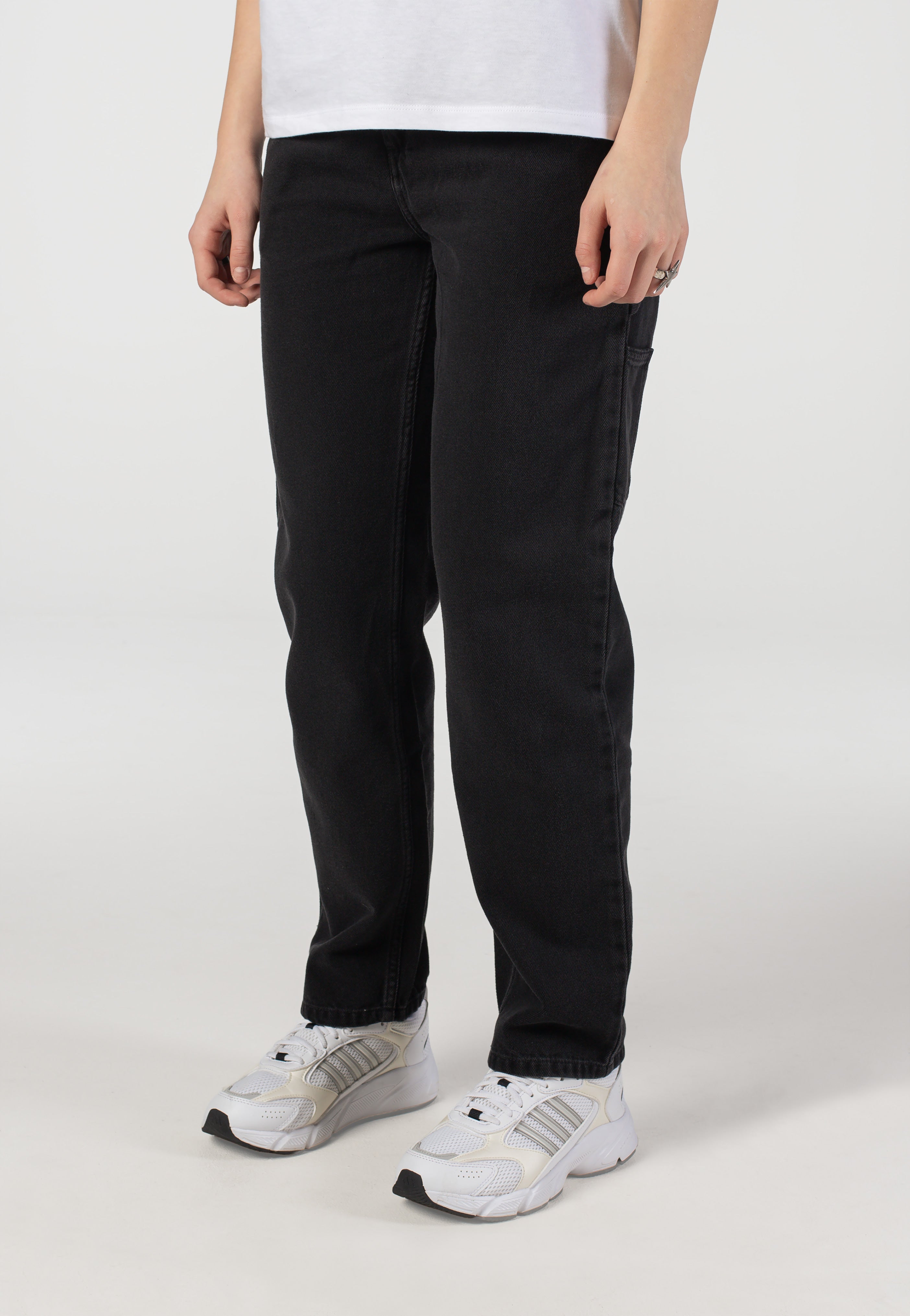 Carhartt WIP - W' Pierce Stone Washed Black - Jeans | Women-Image