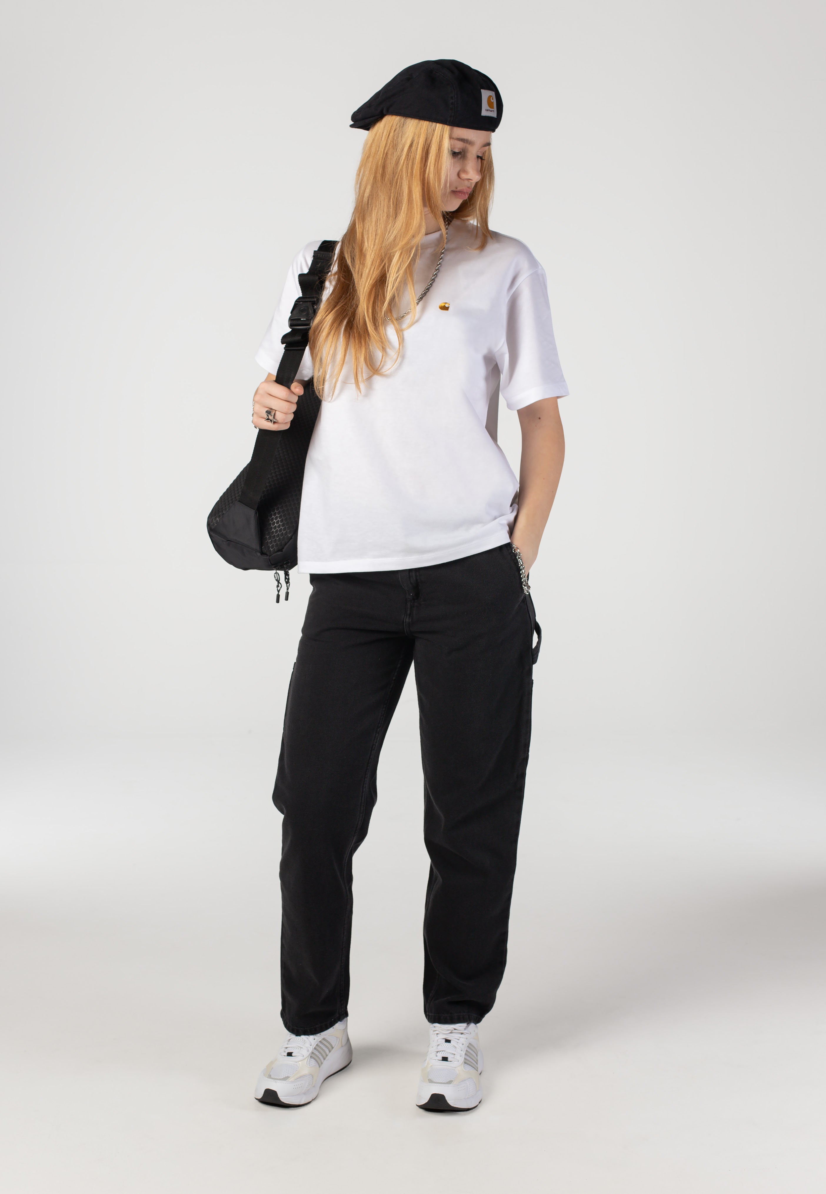 Carhartt WIP - W' Pierce Stone Washed Black - Jeans | Women-Image