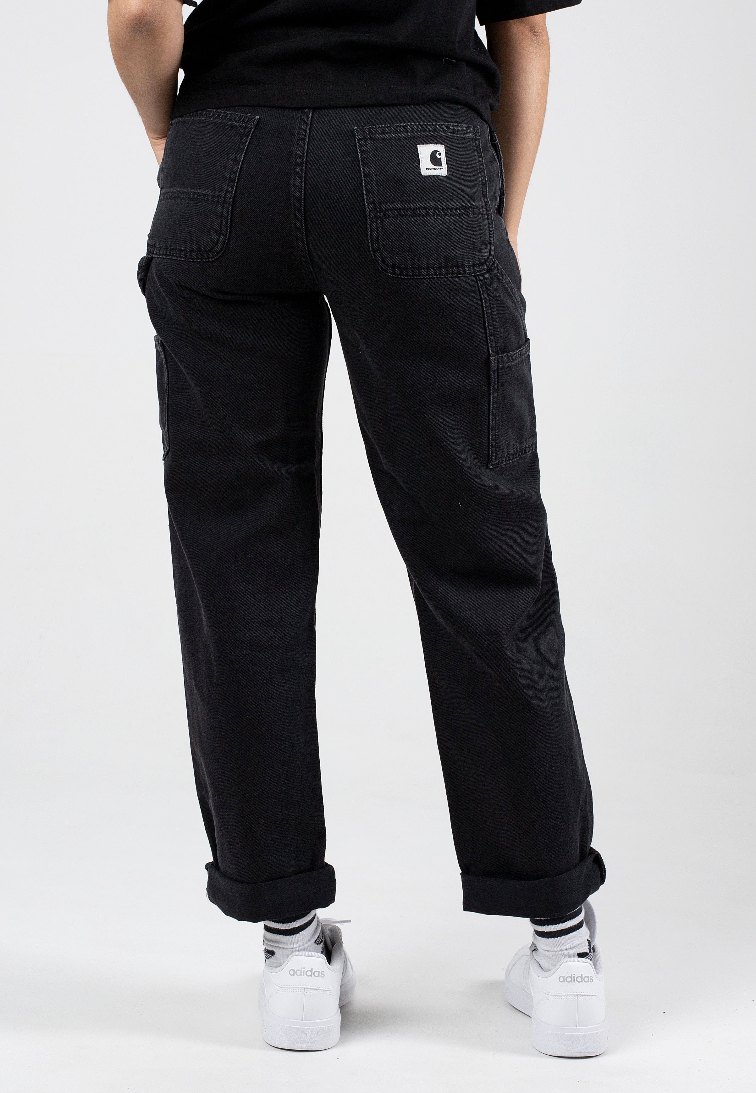 Carhartt WIP - W' Pierce Stone Washed Black - Jeans | Women-Image