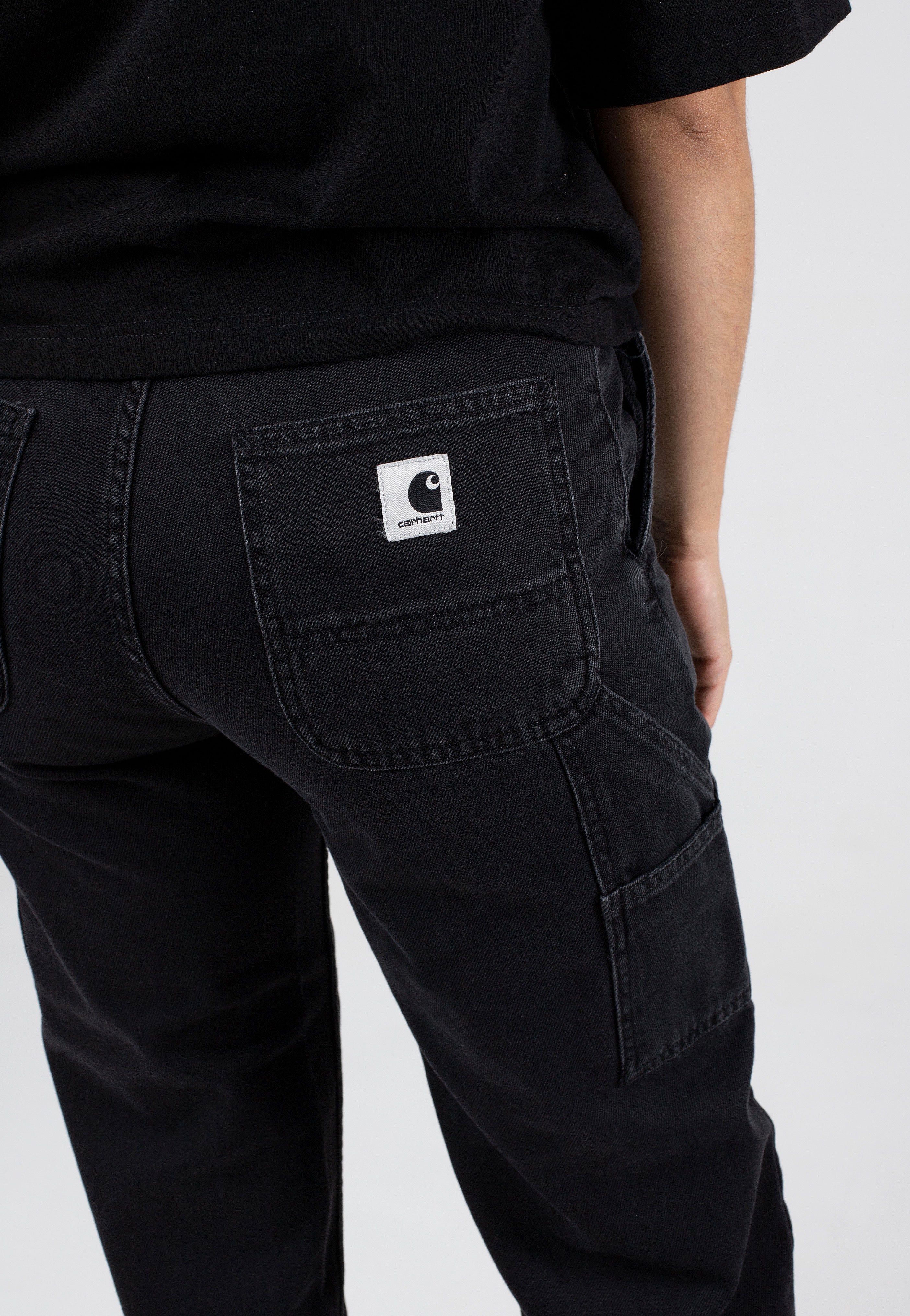 Carhartt WIP - W' Pierce Stone Washed Black - Jeans | Women-Image