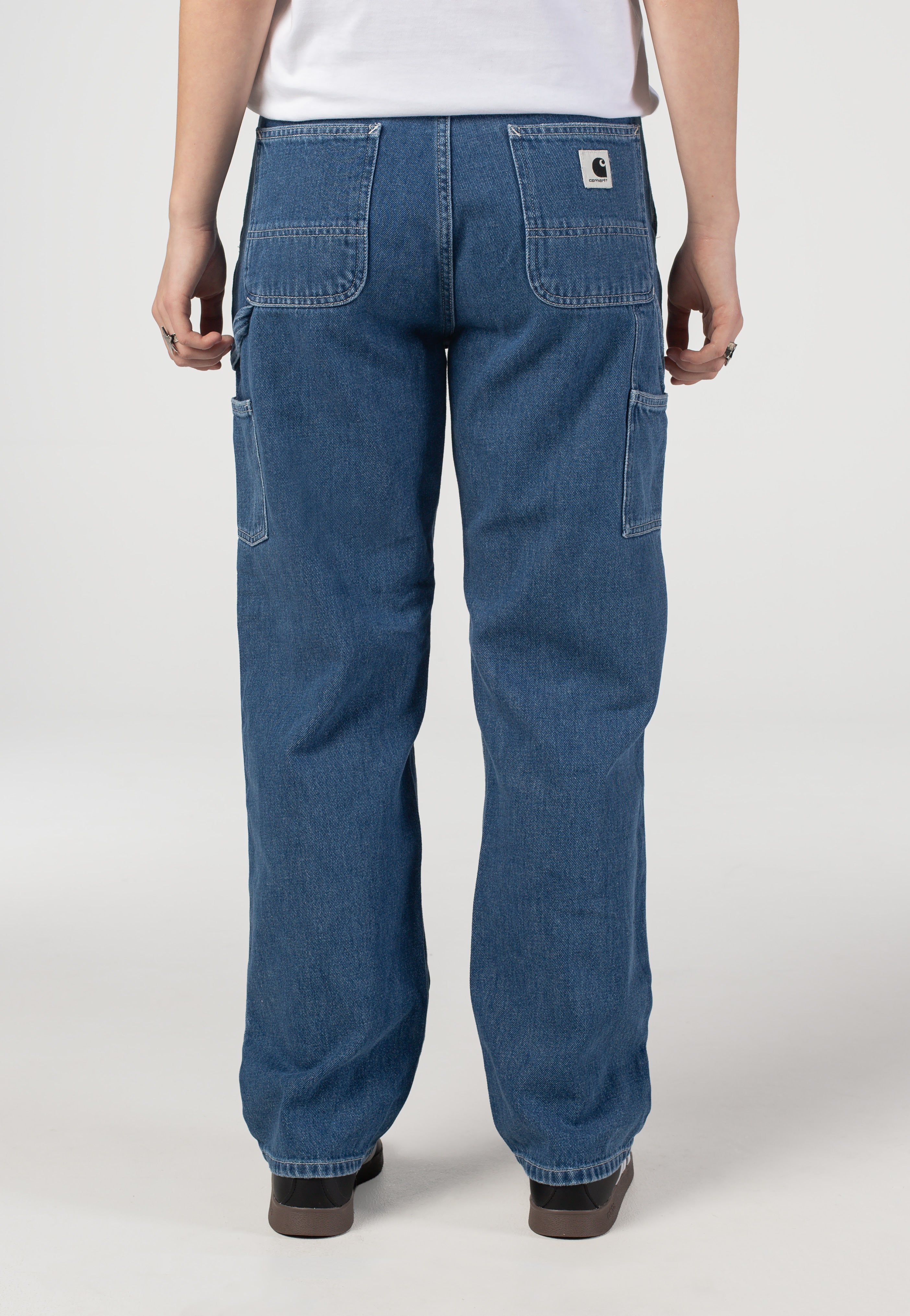 Carhartt WIP - W' Pierce Straight Stone Washed Blue - Jeans | Women-Image