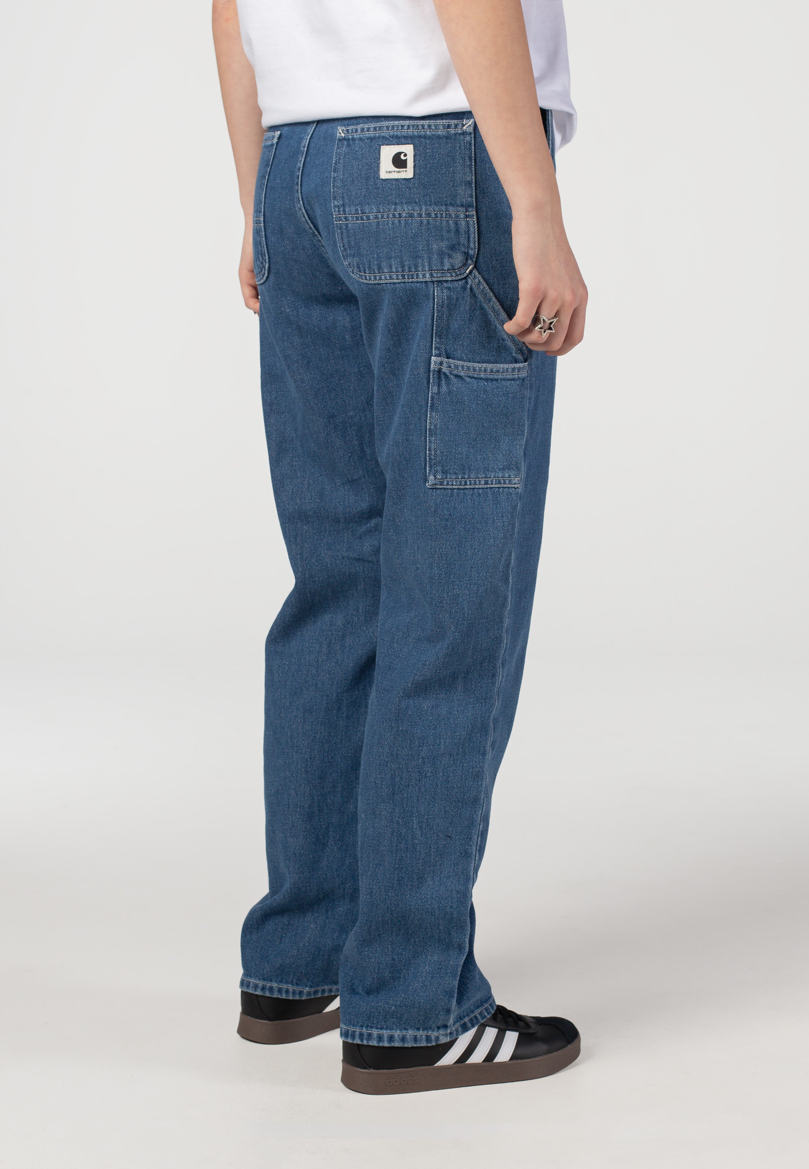 Carhartt WIP - W' Pierce Straight Stone Washed Blue - Jeans | Women-Image
