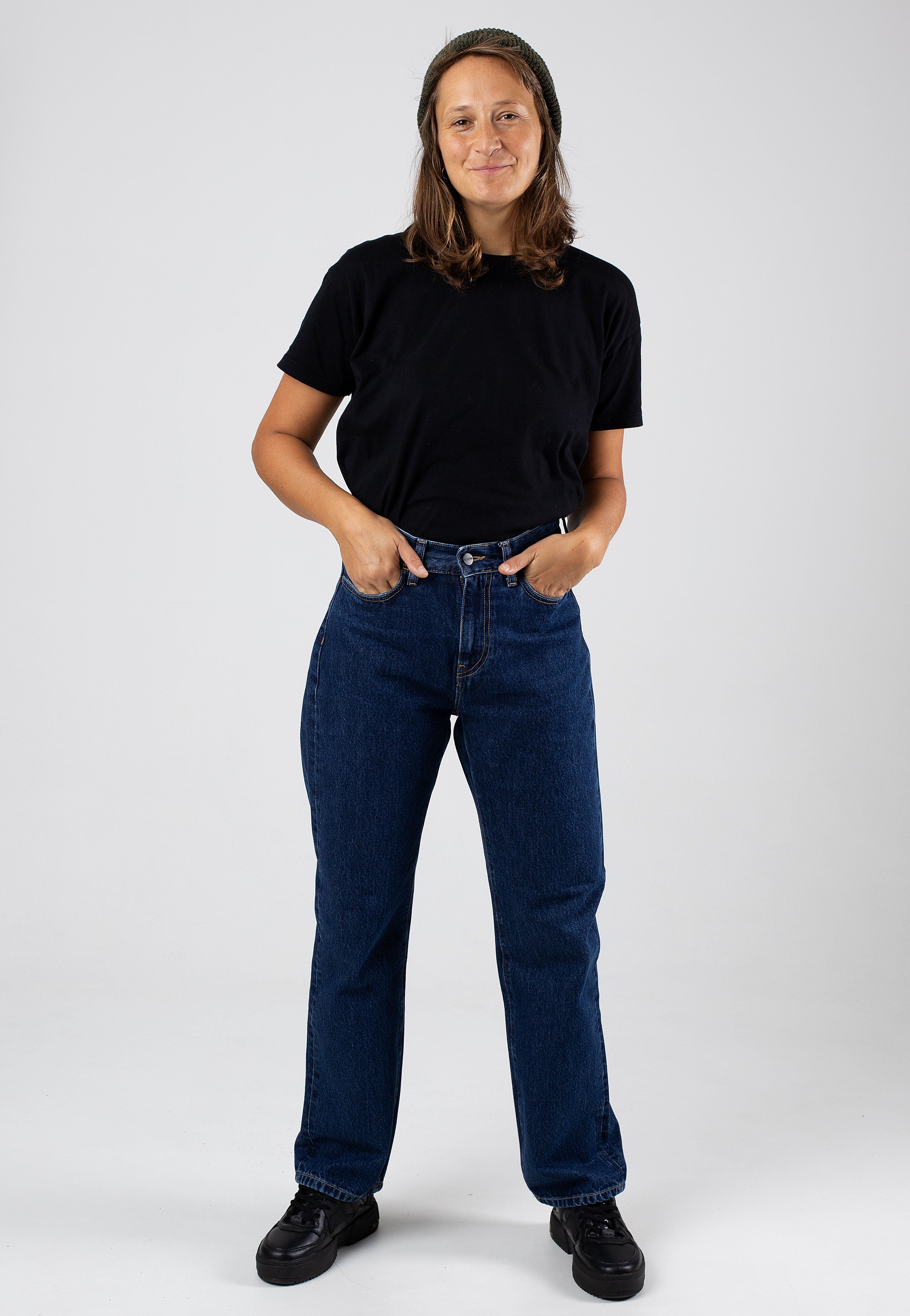 Carhartt WIP - W' Noxon Stone Washed Blue - Jeans | Women-Image