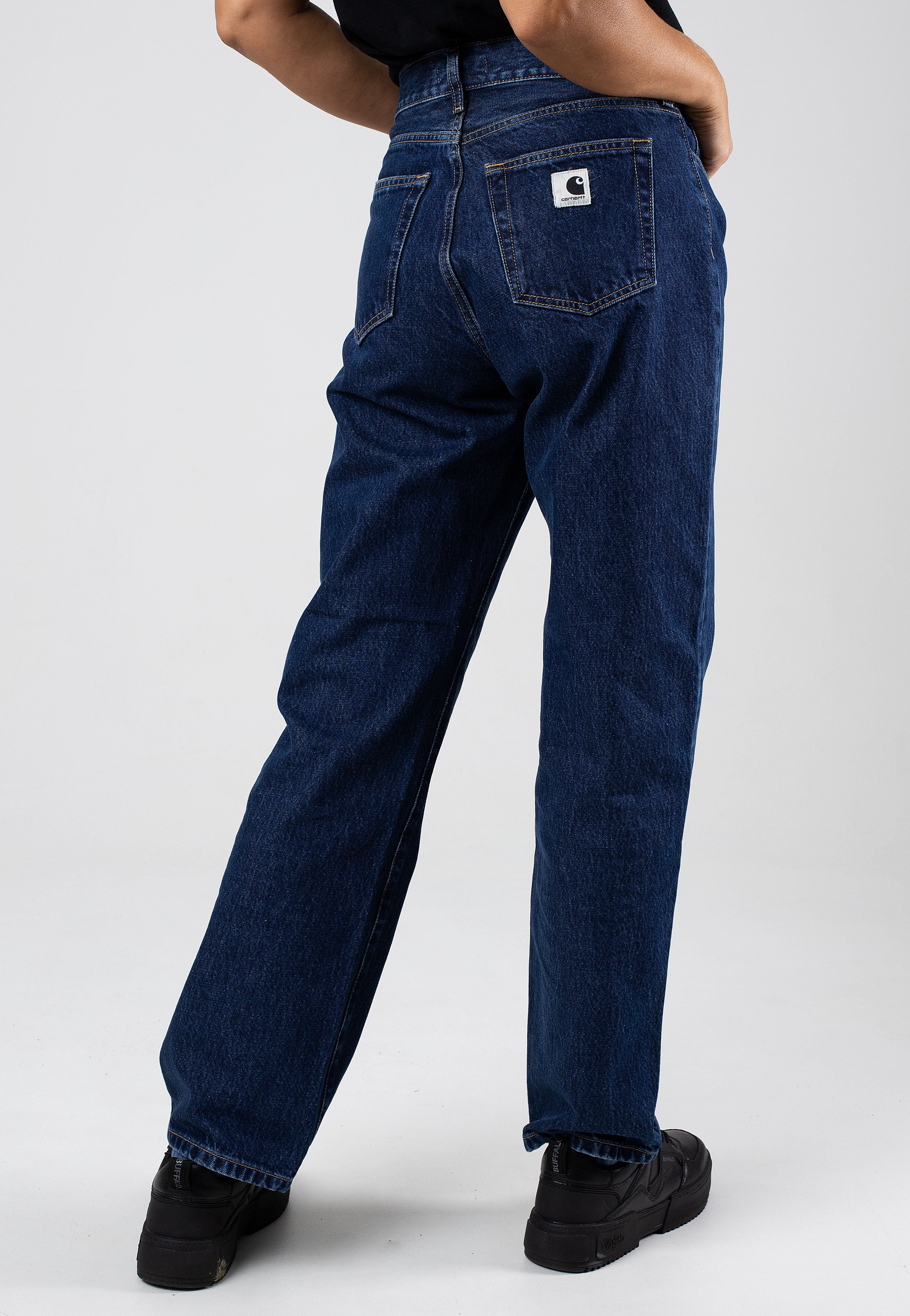 Carhartt WIP - W' Noxon Stone Washed Blue - Jeans | Women-Image