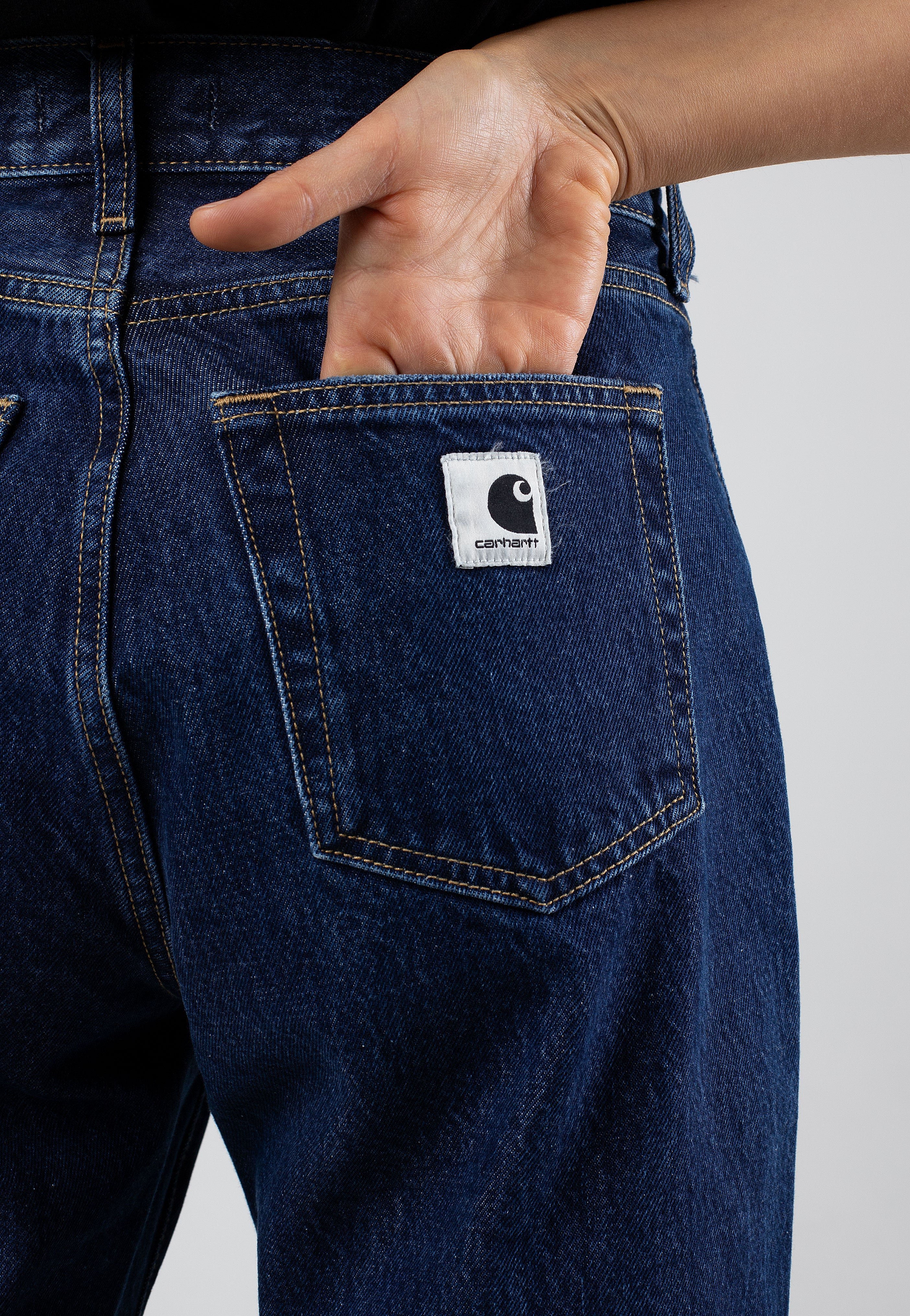Carhartt WIP - W' Noxon Stone Washed Blue - Jeans | Women-Image