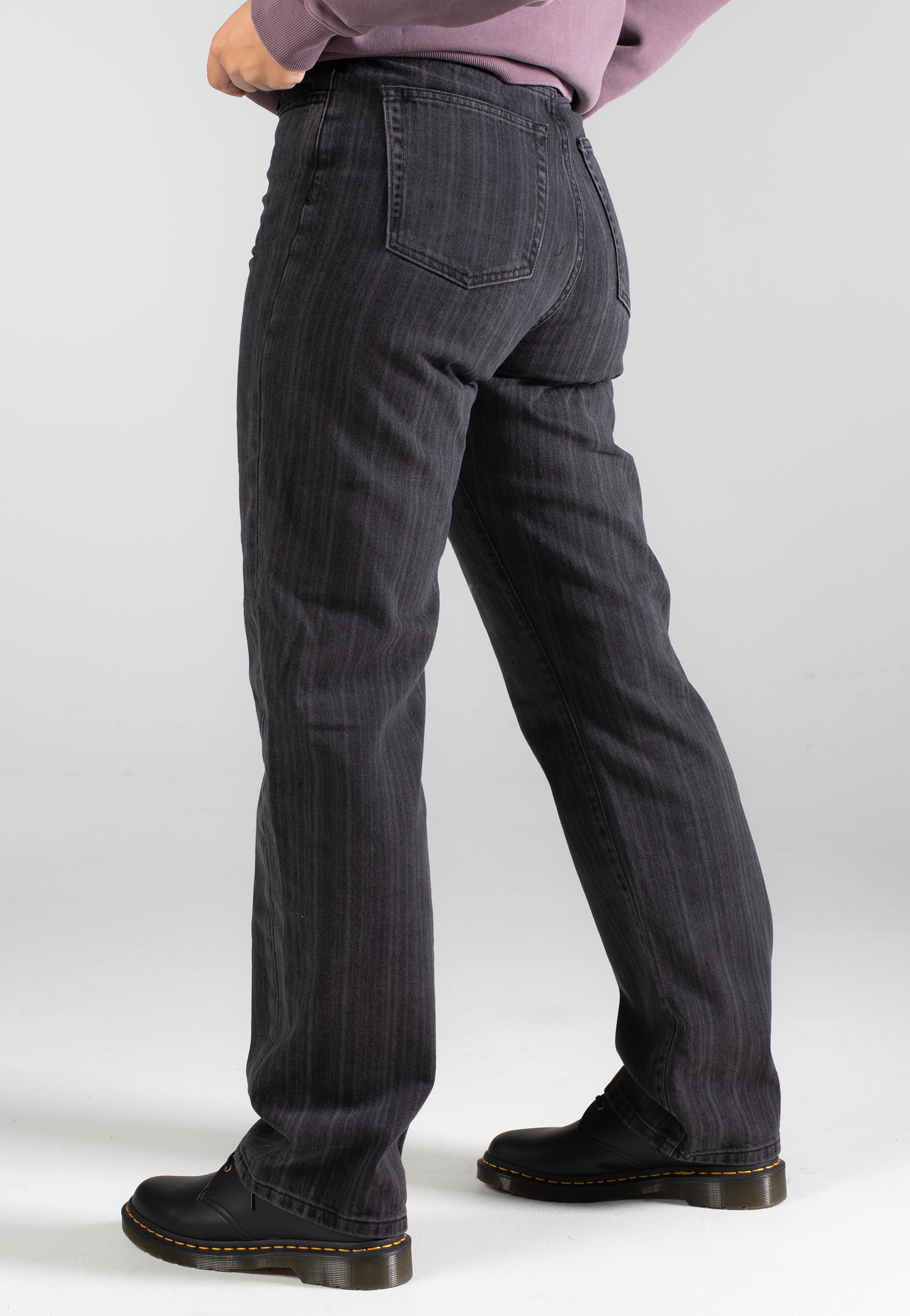 Carhartt WIP - W' Rylan Stripe Black Stone Washed - Jeans | Women-Image