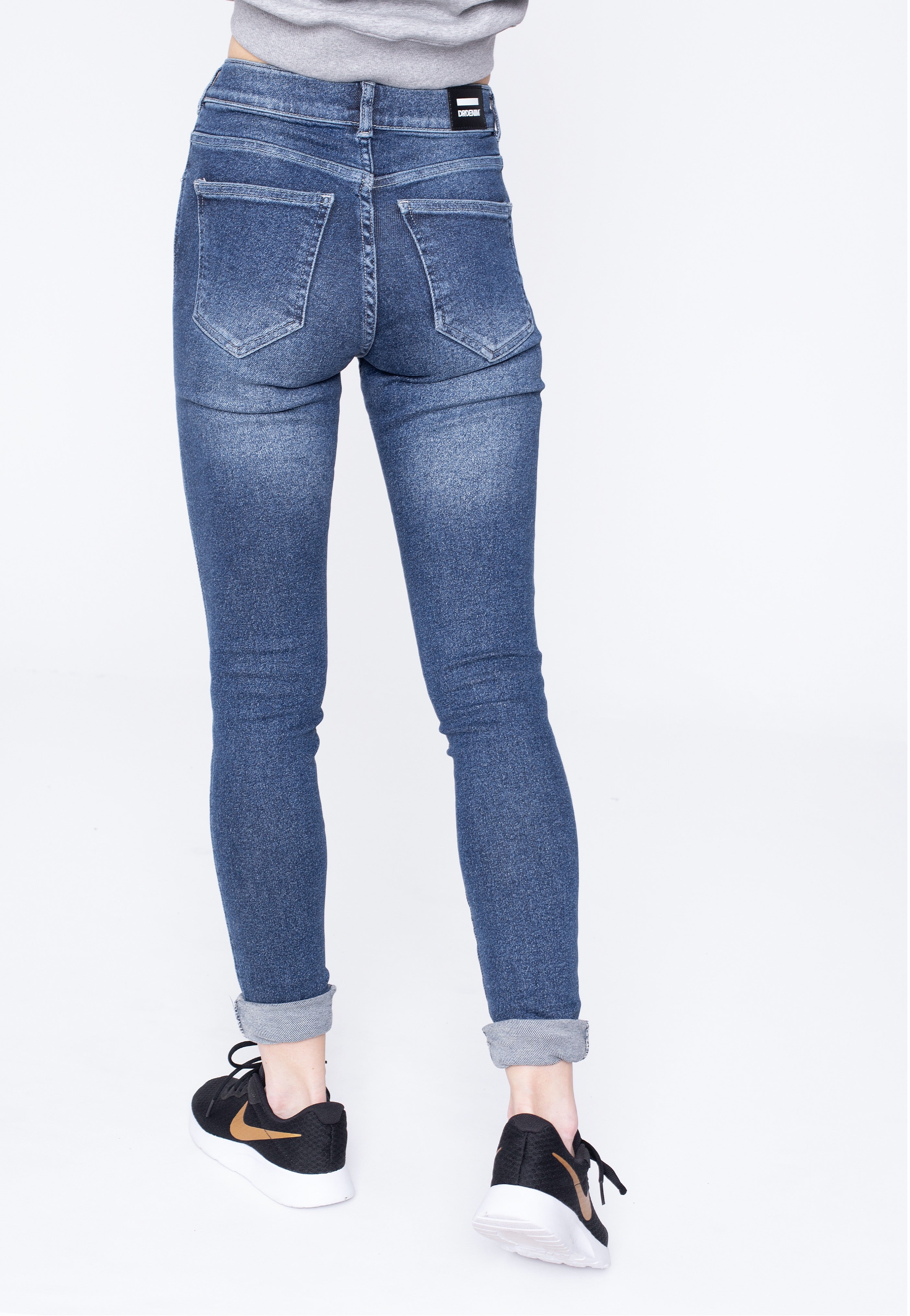 Dr. Denim - Lexy Breeze Dark Stone - Jeggings | Women-Image
