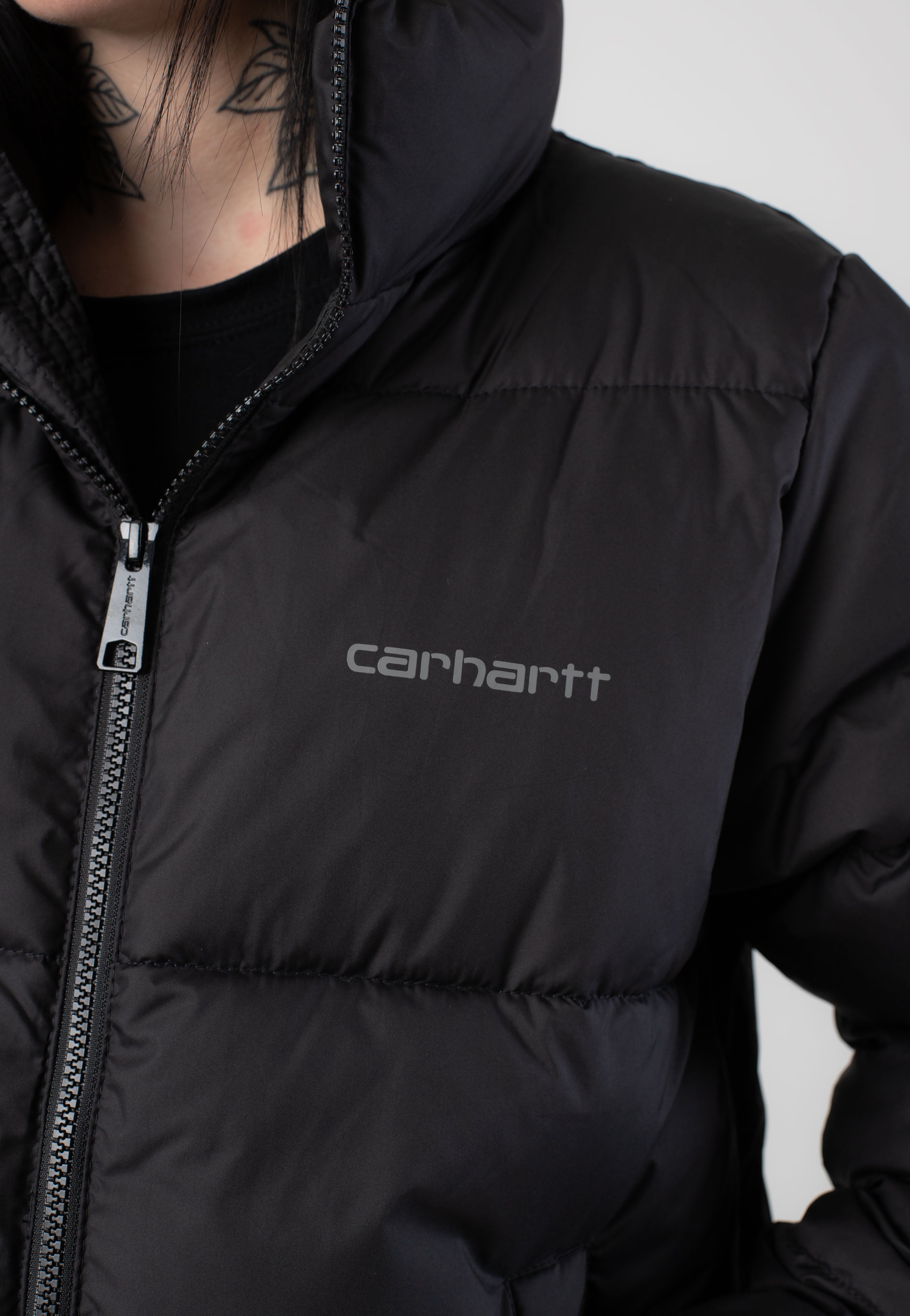 Carhartt WIP - W' Springfield Black/Misty Grey - Jacket | Women-Image