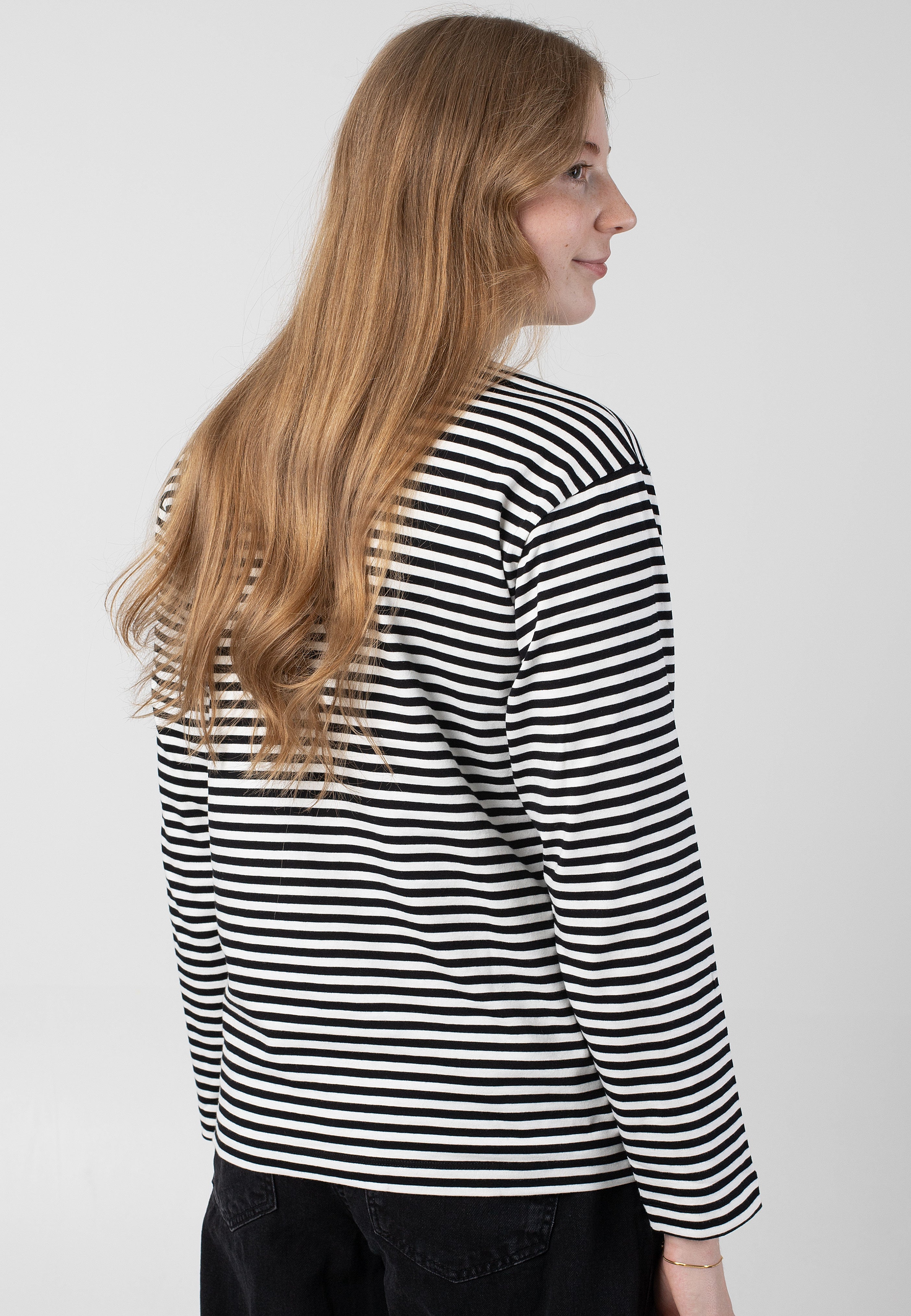 Carhartt WIP - W' Verner Stripe/Black/Wax - Longsleeve | Women-Image