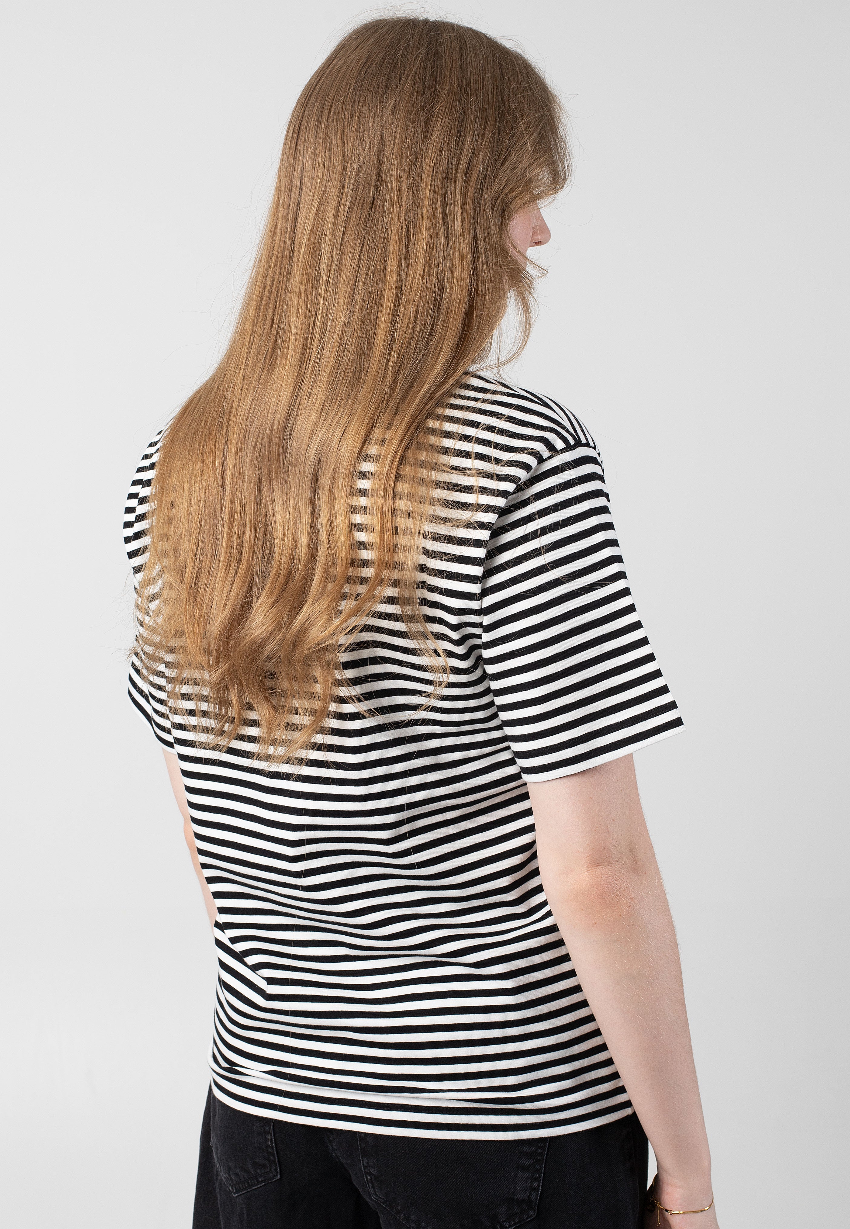 Carhartt WIP - W' Verner Stripe/Black/Wax - T-Shirt | Women-Image