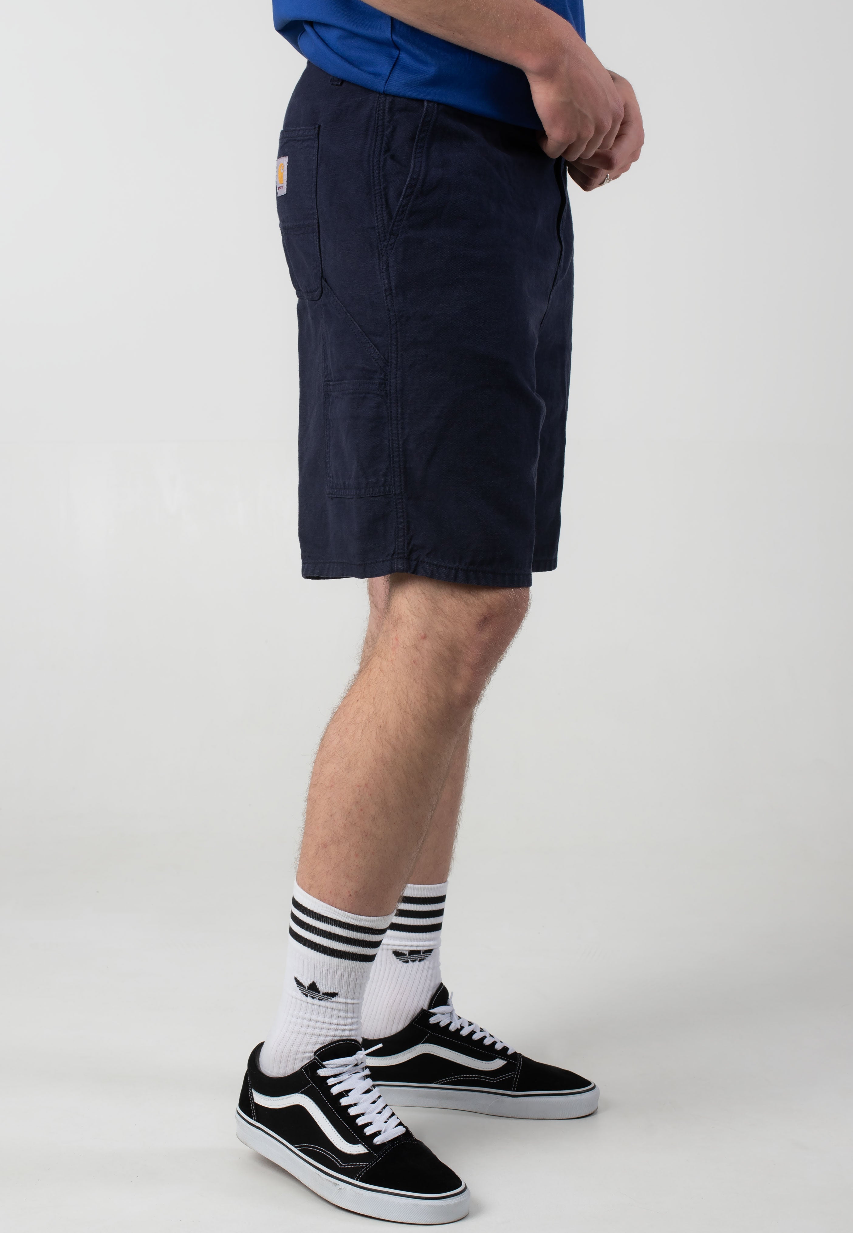 Carhartt WIP - Walter Single Knee Dark Navy - Shorts | Men-Image