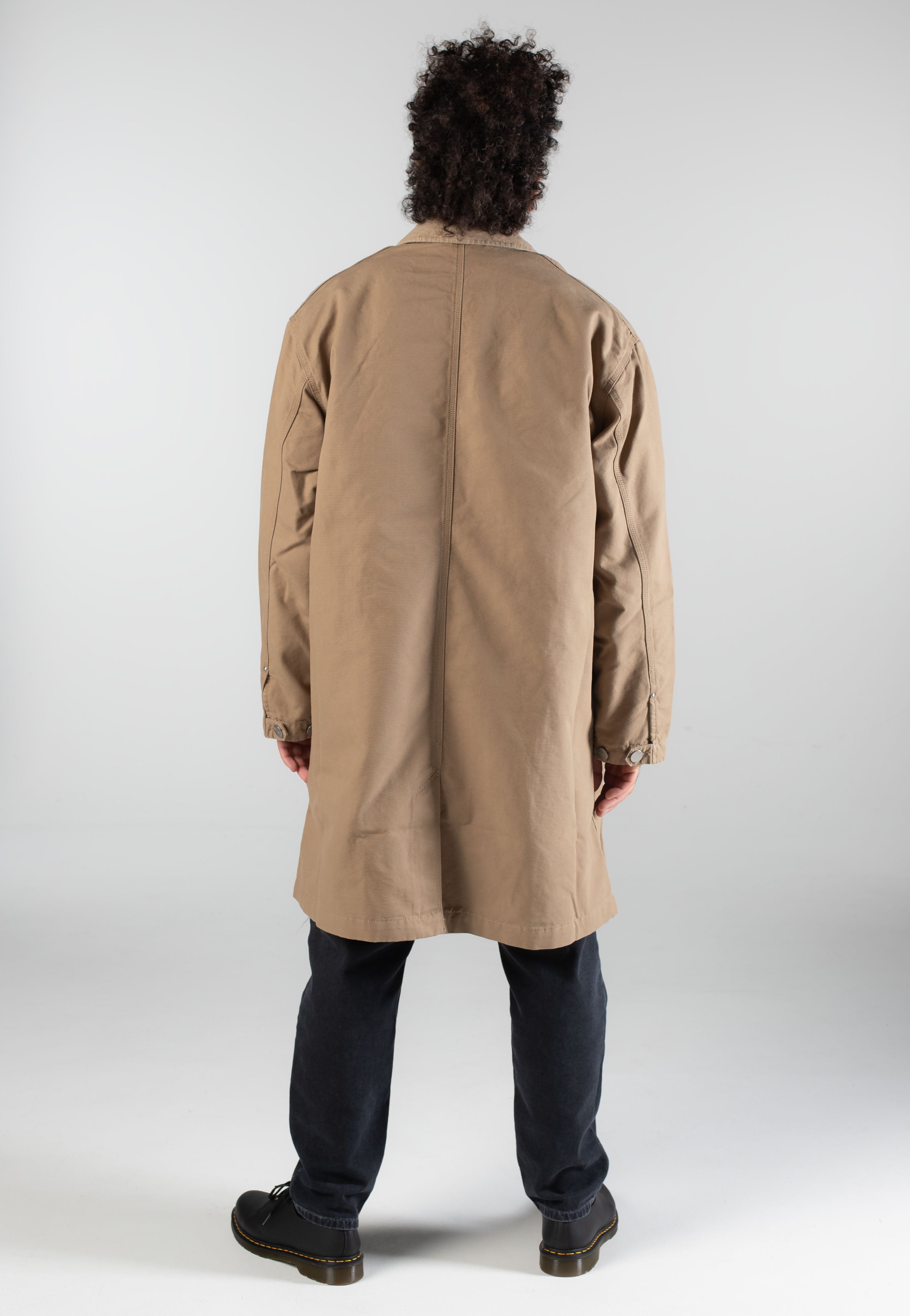 Carhartt WIP - Webster Rinsed Leather/Leather - Jacket | Men-Image