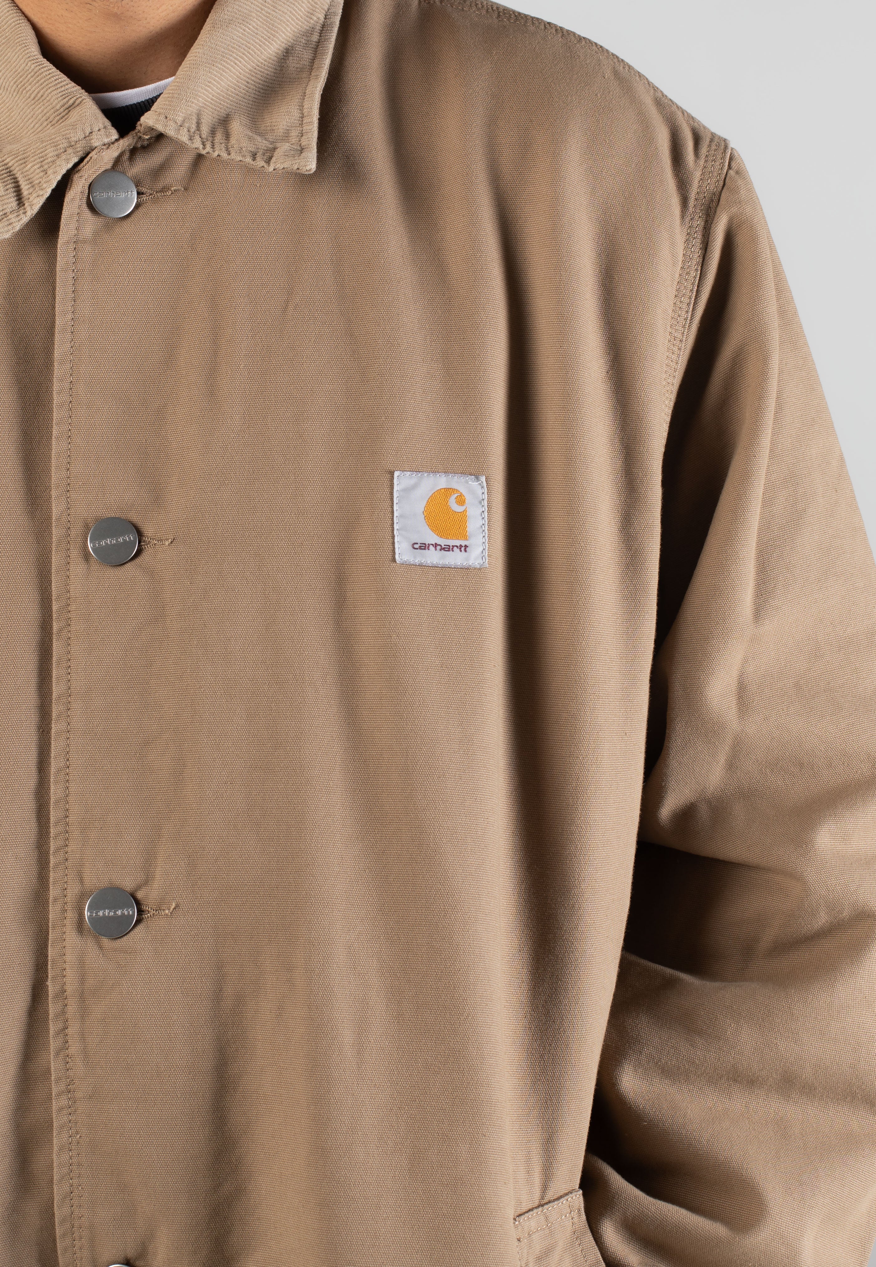 Carhartt WIP - Webster Rinsed Leather/Leather - Jacket | Men-Image