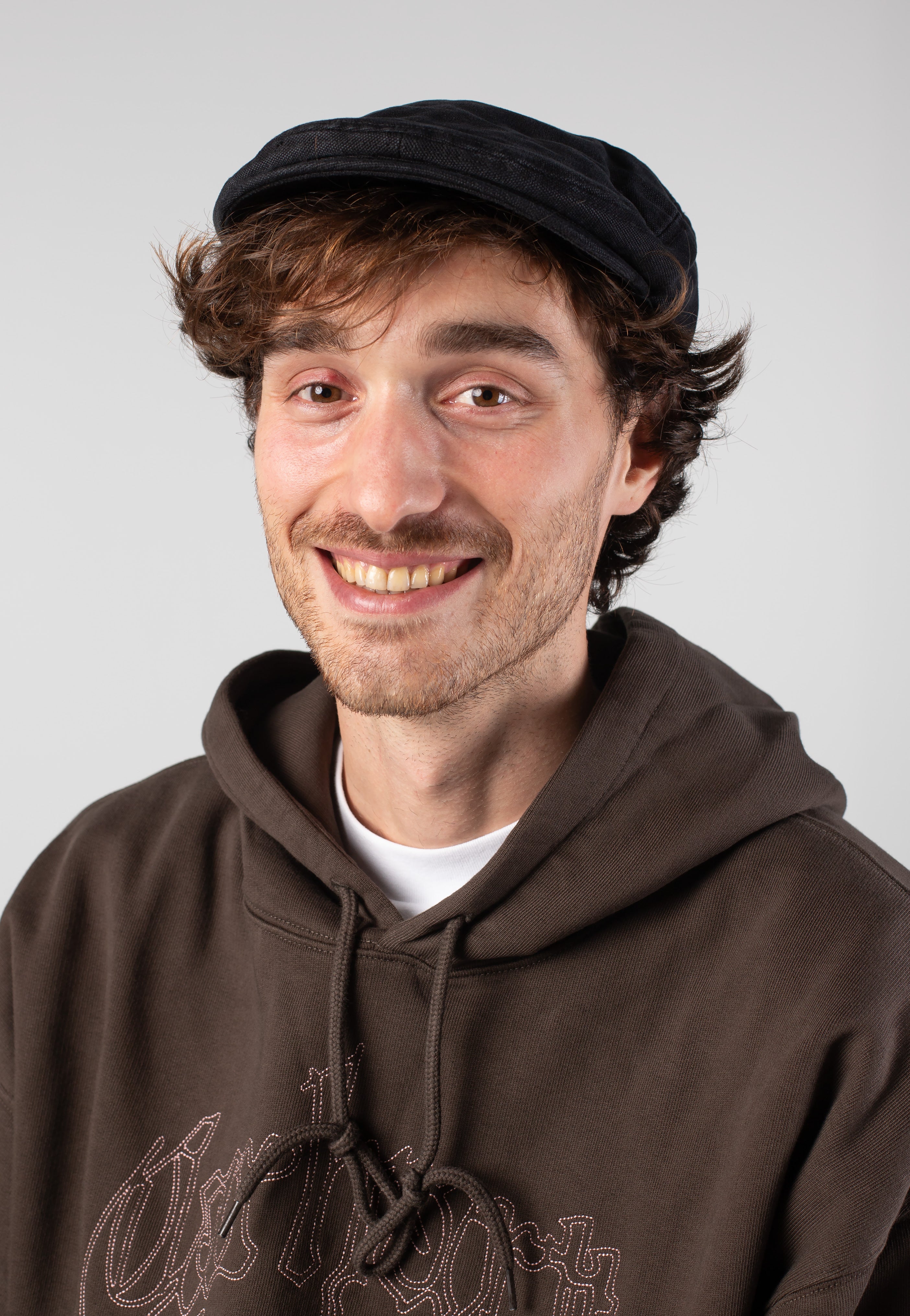 Carhartt WIP - Webster Stone Washed Black - Hat | Neutral-Image