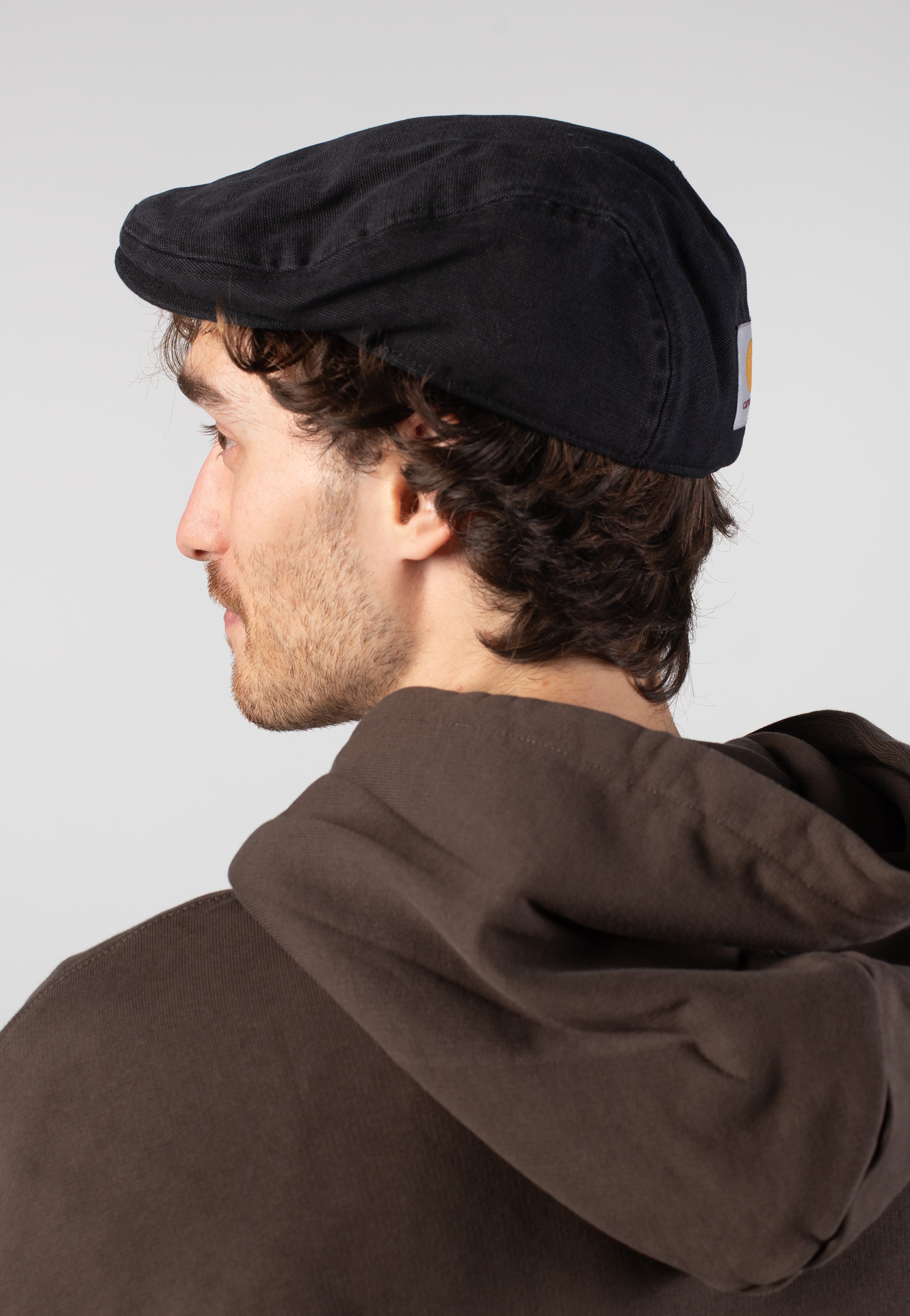 Carhartt WIP - Webster Stone Washed Black - Hat | Neutral-Image