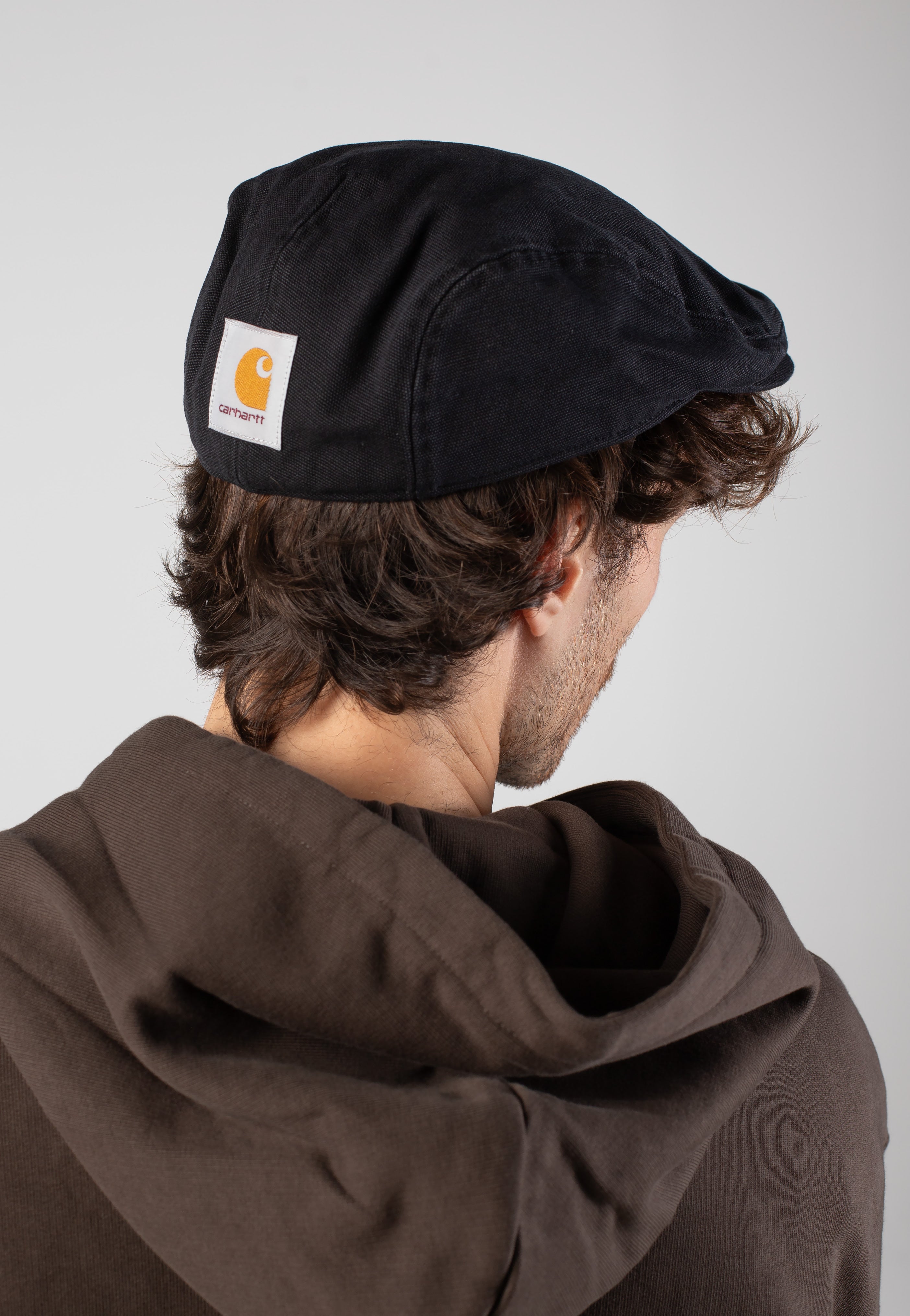 Carhartt WIP - Webster Stone Washed Black - Hat | Neutral-Image